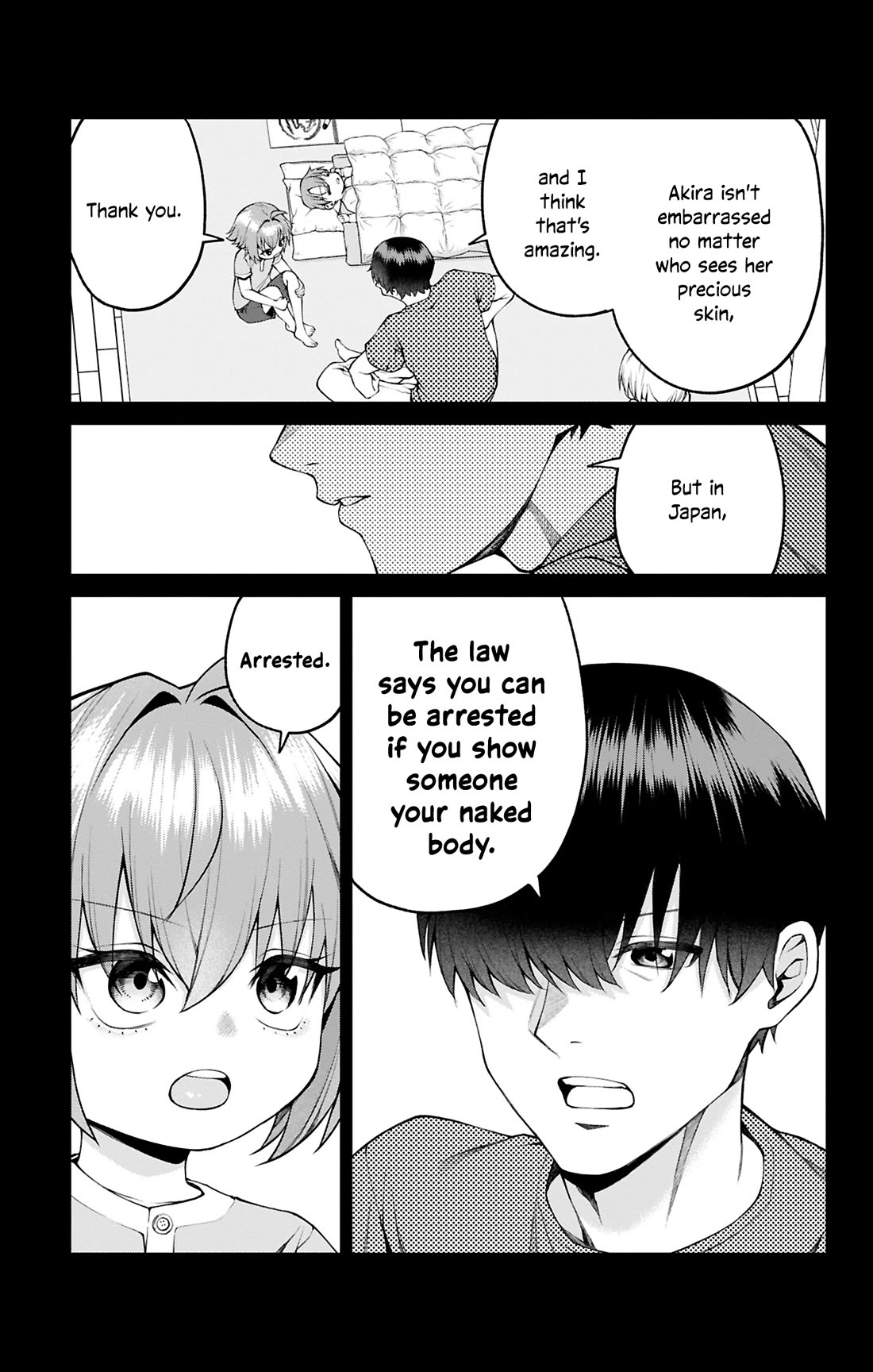 Akanabe-sensei Doesn't Know about Embarrassment Chapter 30 page 7 - Chapter 30: Sensei and Summer Wear
