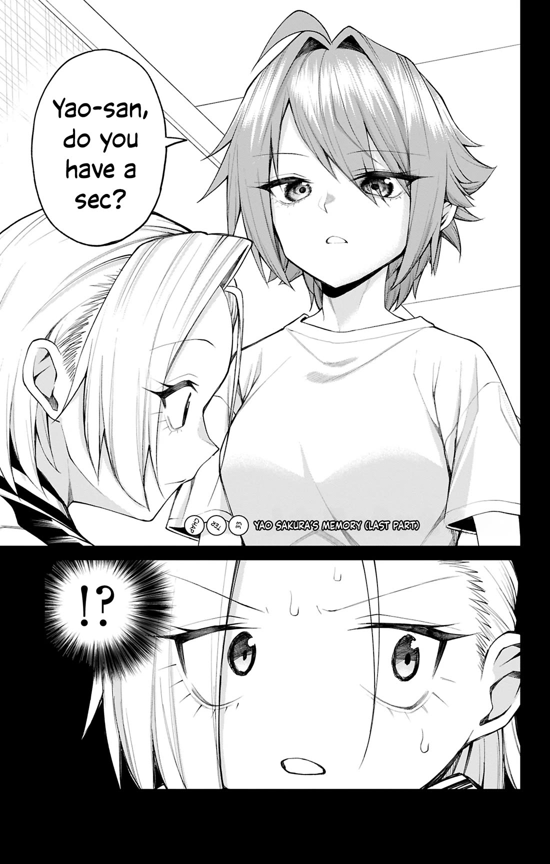 Akanabe-sensei Doesn't Know about Embarrassment Chapter 33 page 1 - Chapter 33: Yao Sakura’s Memory (Last Part)