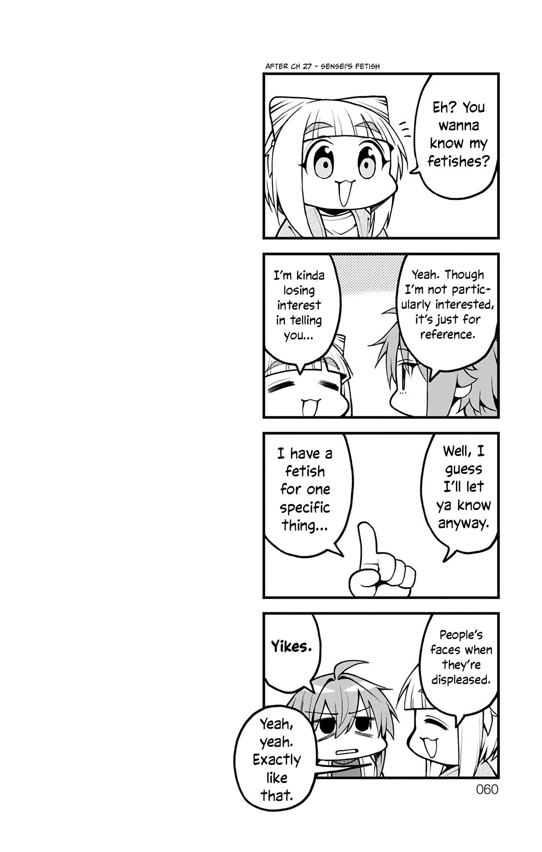 Akanabe-sensei Doesn't Know about Embarrassment Chapter 35.6 page 10 - Chapter 35.6: Volume Extras