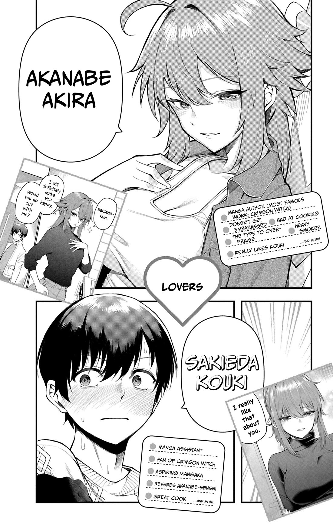 Akanabe-sensei Doesn't Know about Embarrassment Chapter 35.6 page 4 - Chapter 35.6: Volume Extras