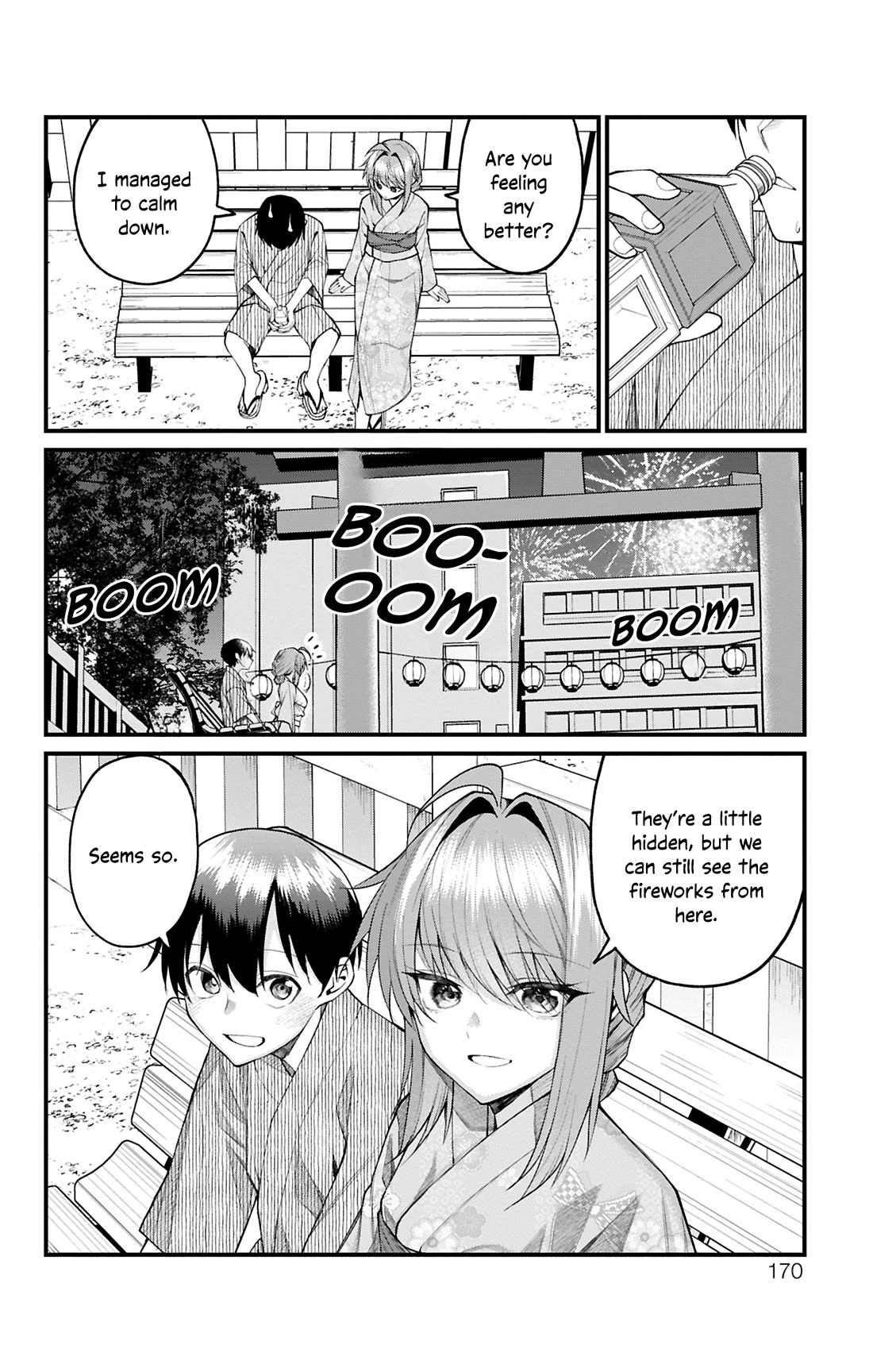 Akanabe-sensei Doesn't Know about Embarrassment Chapter 35 page 10 - Chapter 35: Sensei and Summer Festivals