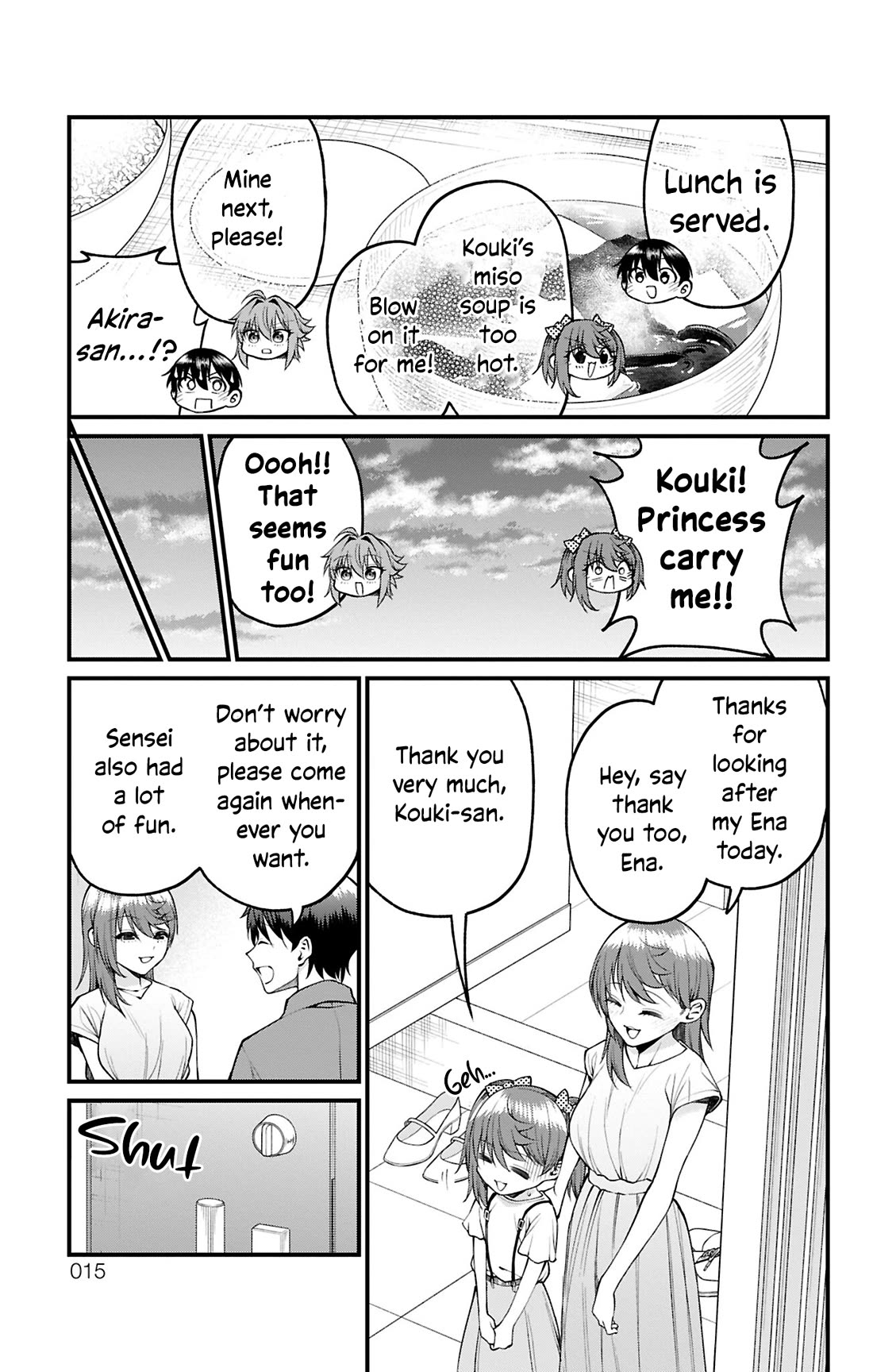 Akanabe-sensei Doesn't Know about Embarrassment Chapter 36 page 11 - Chapter 36: Sensei and Ena-chan