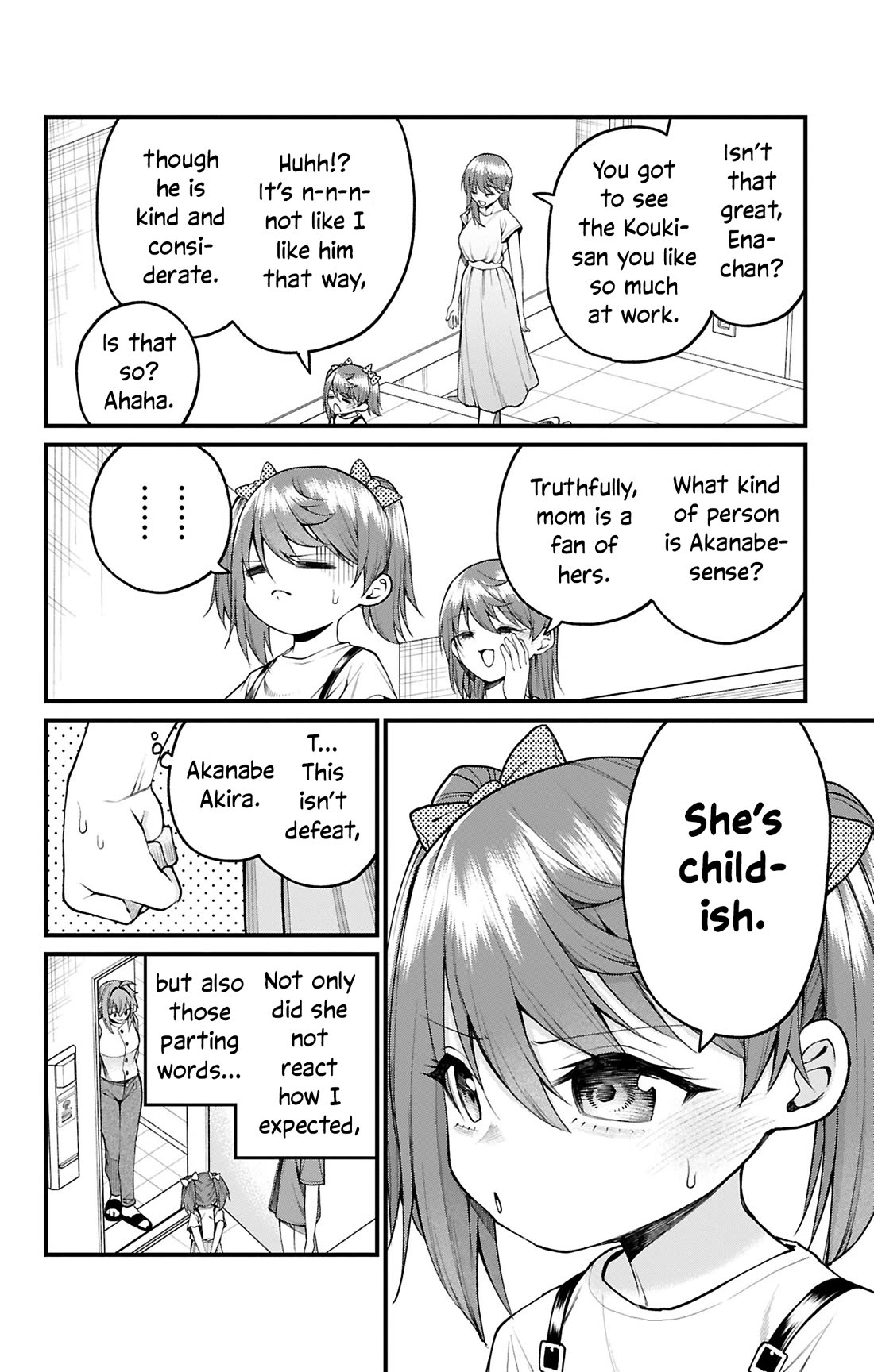 Akanabe-sensei Doesn't Know about Embarrassment Chapter 36 page 12 - Chapter 36: Sensei and Ena-chan