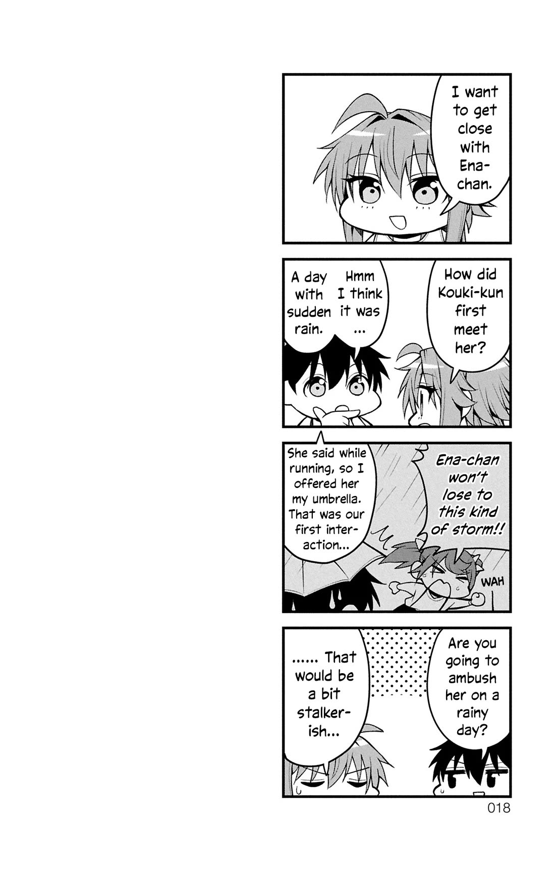 Akanabe-sensei Doesn't Know about Embarrassment Chapter 36 page 14 - Chapter 36: Sensei and Ena-chan