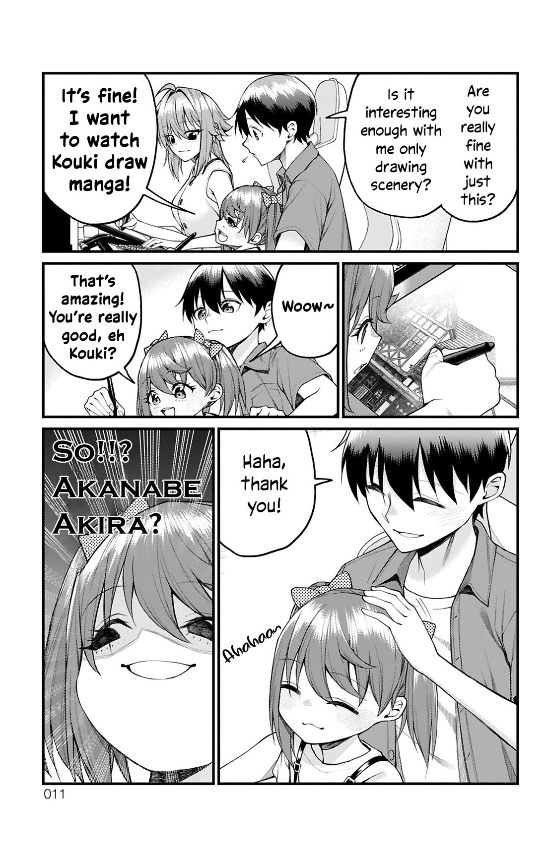 Akanabe-sensei Doesn't Know about Embarrassment Chapter 36 page 7 - Chapter 36: Sensei and Ena-chan