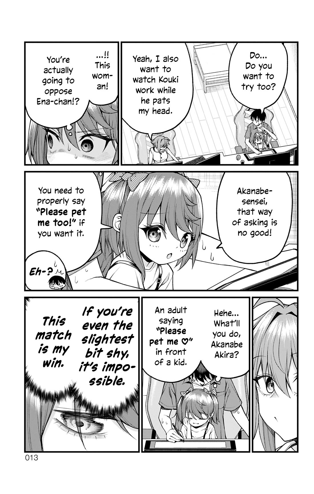Akanabe-sensei Doesn't Know about Embarrassment Chapter 36 page 9 - Chapter 36: Sensei and Ena-chan