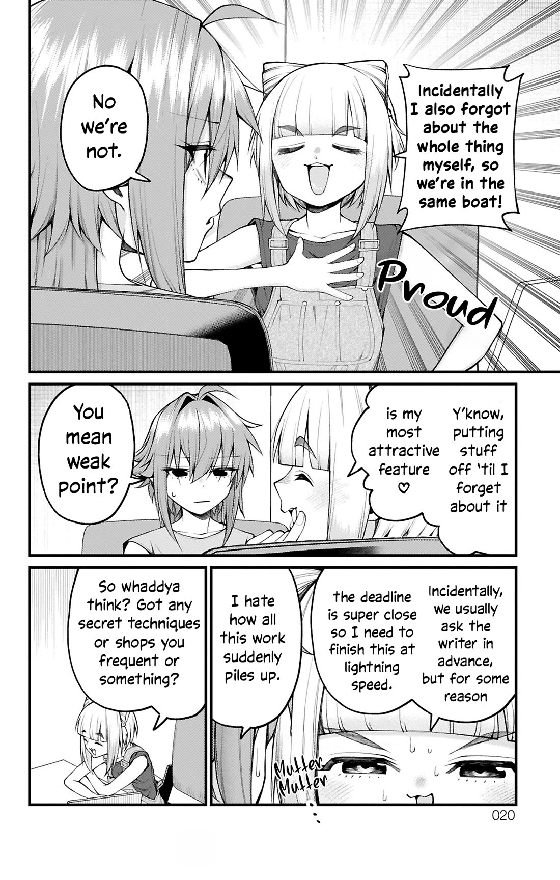 Akanabe-sensei Doesn't Know about Embarrassment Chapter 37 page 2 - Chapter 37: Sensei and Kakami's Interview