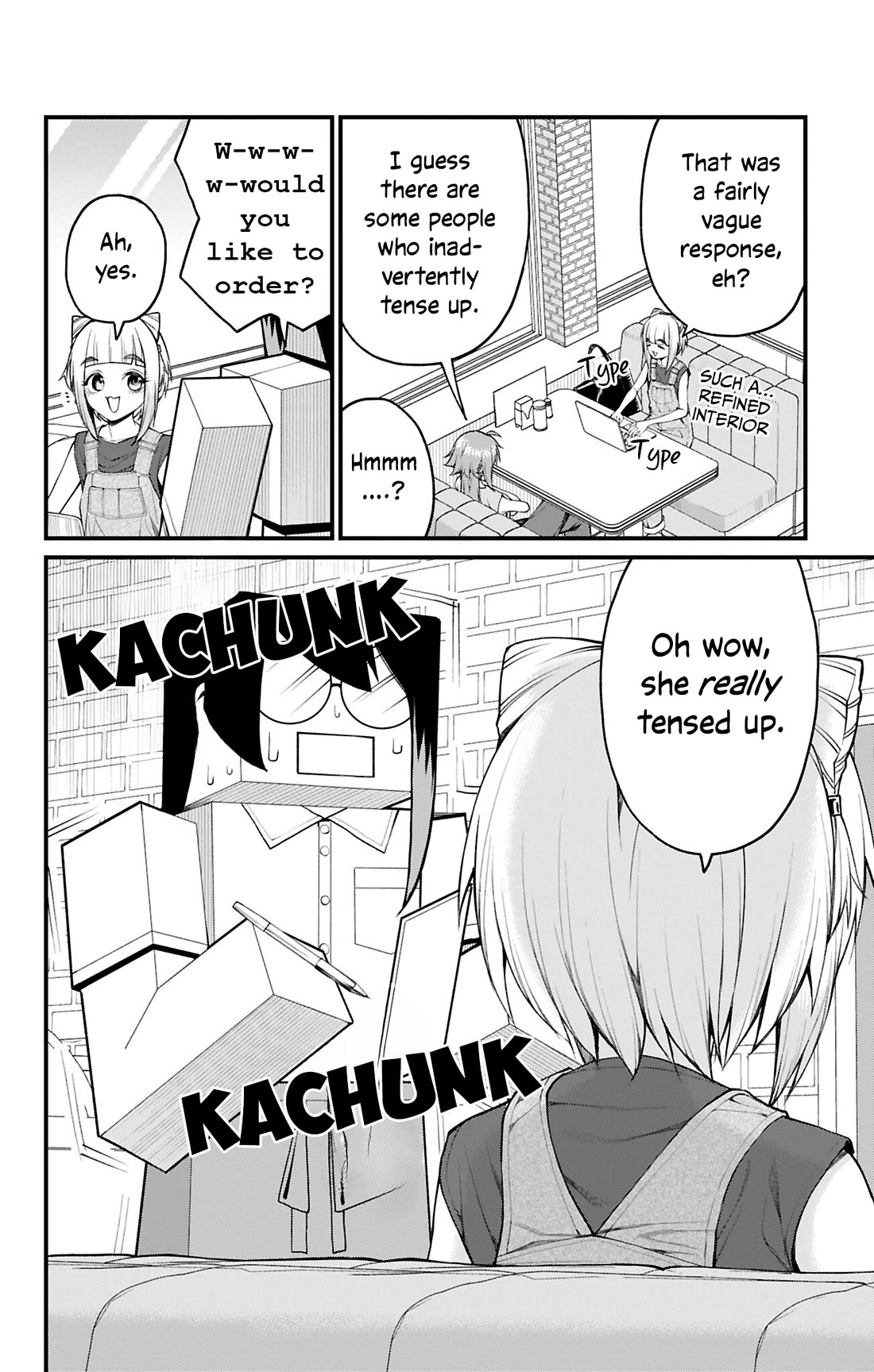 Akanabe-sensei Doesn't Know about Embarrassment Chapter 37 page 6 - Chapter 37: Sensei and Kakami's Interview