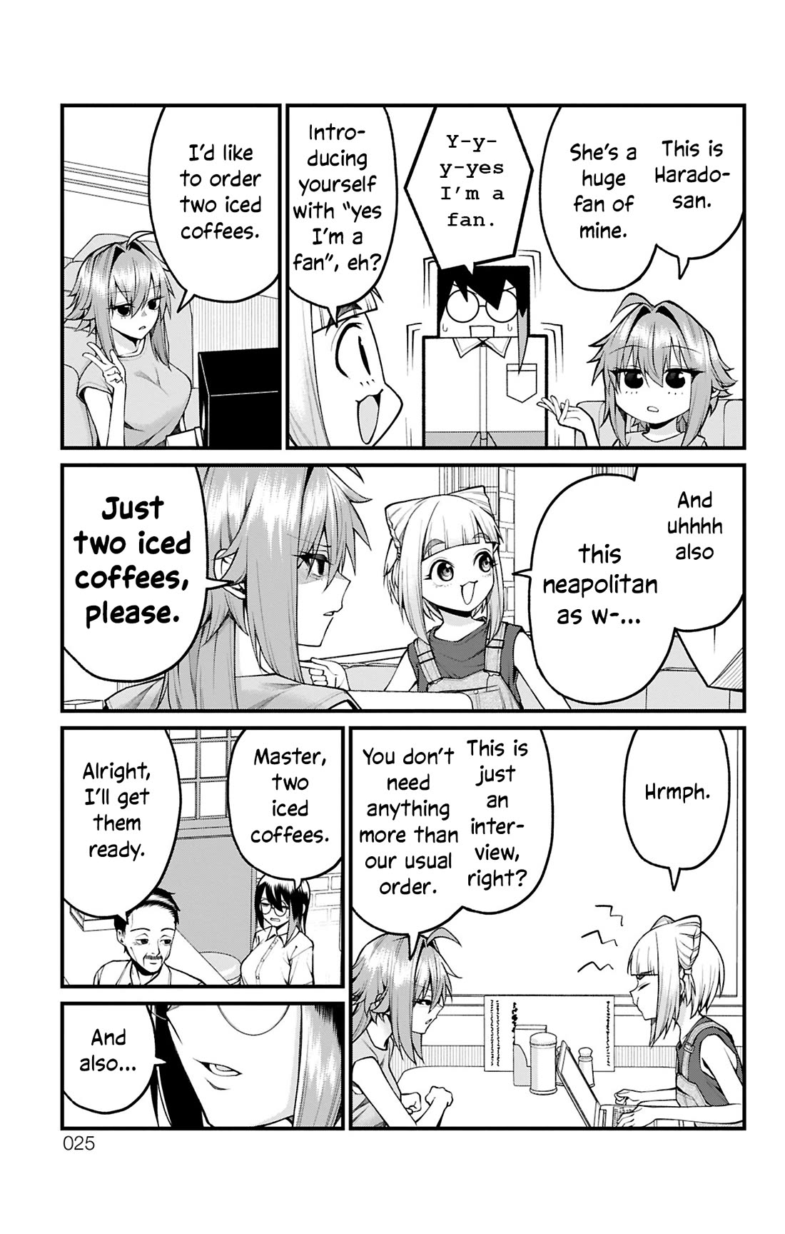 Akanabe-sensei Doesn't Know about Embarrassment Chapter 37 page 7 - Chapter 37: Sensei and Kakami's Interview