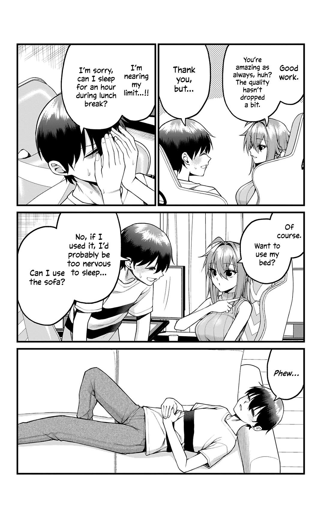 Akanabe-sensei Doesn't Know about Embarrassment Chapter 38 page 8 - Chapter 38: The Sound Sleep of Kouki Sakieda