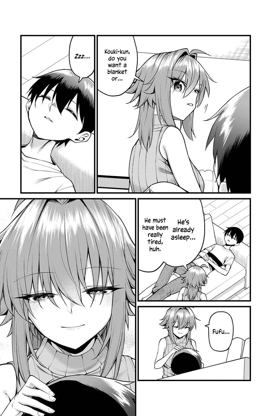 Akanabe-sensei Doesn't Know about Embarrassment Chapter 38 page 9 - Chapter 38: The Sound Sleep of Kouki Sakieda