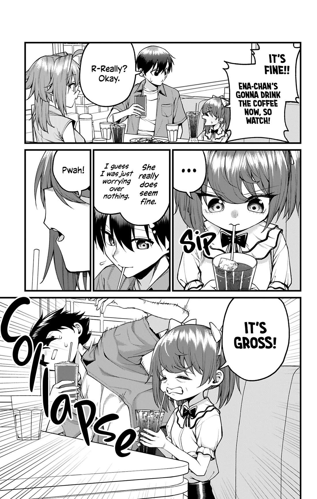 Akanabe-sensei Doesn't Know about Embarrassment Chapter 39 page 10 - Chapter 39: Ena-chan's Coffee