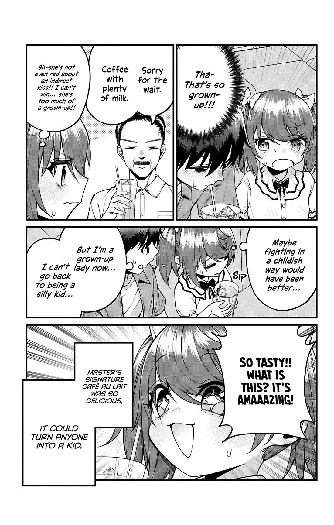 Akanabe-sensei Doesn't Know about Embarrassment Chapter 39 page 14 - Chapter 39: Ena-chan's Coffee
