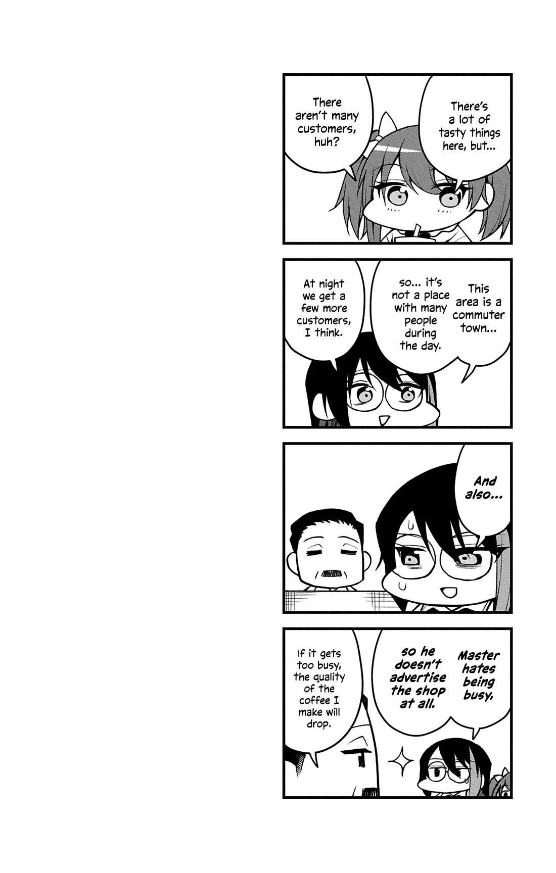Akanabe-sensei Doesn't Know about Embarrassment Chapter 39 page 15 - Chapter 39: Ena-chan's Coffee