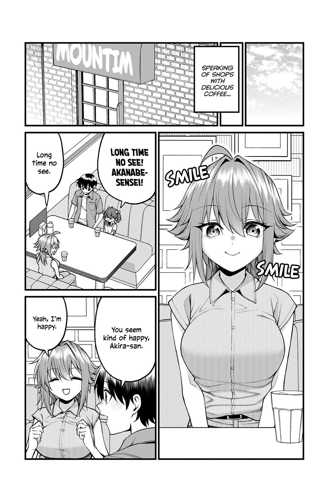 Akanabe-sensei Doesn't Know about Embarrassment Chapter 39 page 4 - Chapter 39: Ena-chan's Coffee