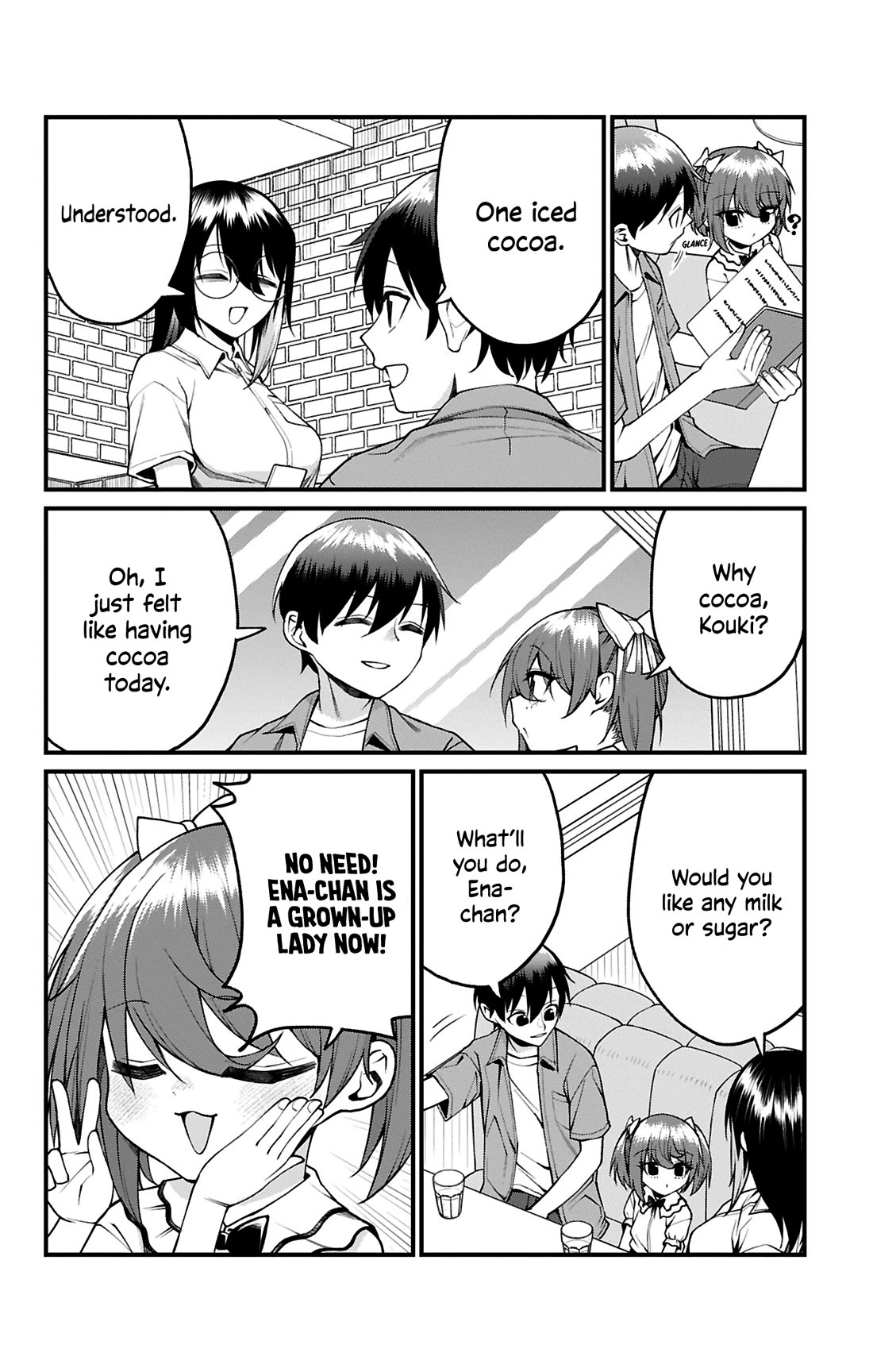 Akanabe-sensei Doesn't Know about Embarrassment Chapter 39 page 7 - Chapter 39: Ena-chan's Coffee