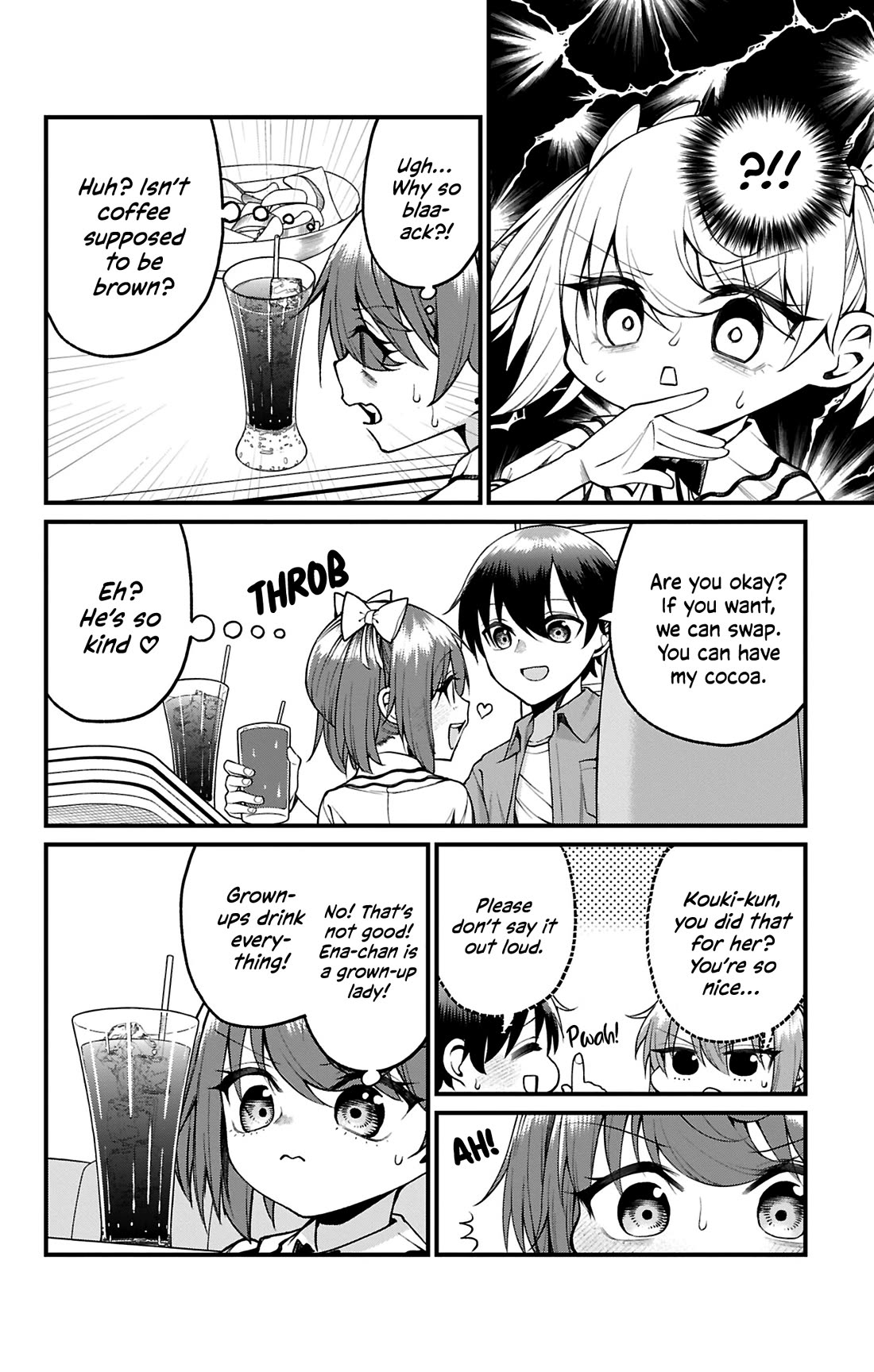Akanabe-sensei Doesn't Know about Embarrassment Chapter 39 page 9 - Chapter 39: Ena-chan's Coffee
