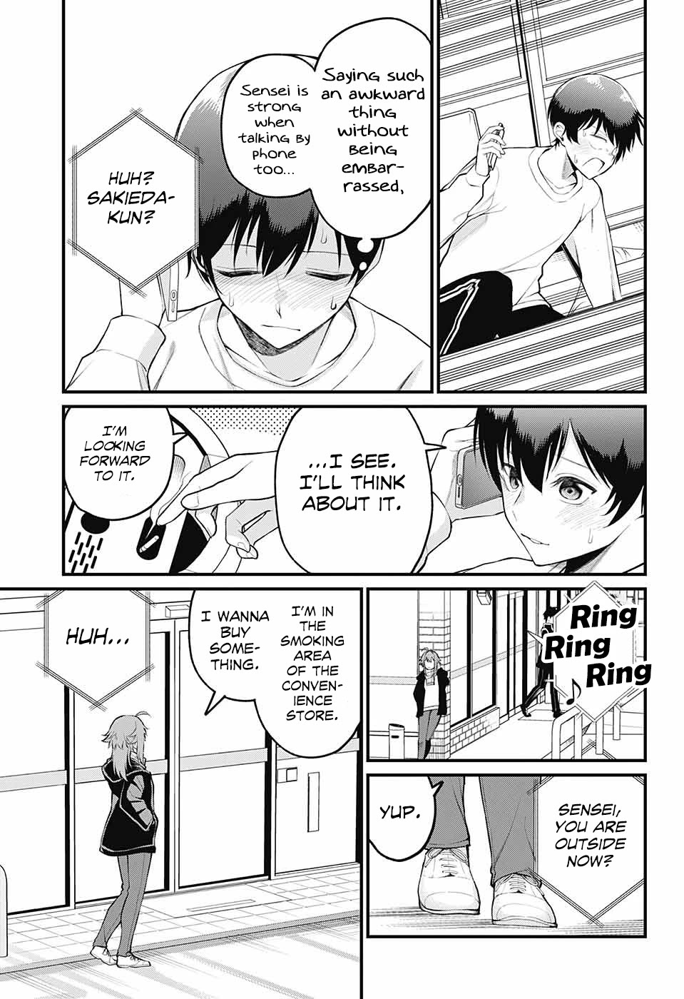 Akanabe-sensei Doesn't Know about Embarrassment Chapter 4 page 8 - Chapter 4: Sensei's Invitation
