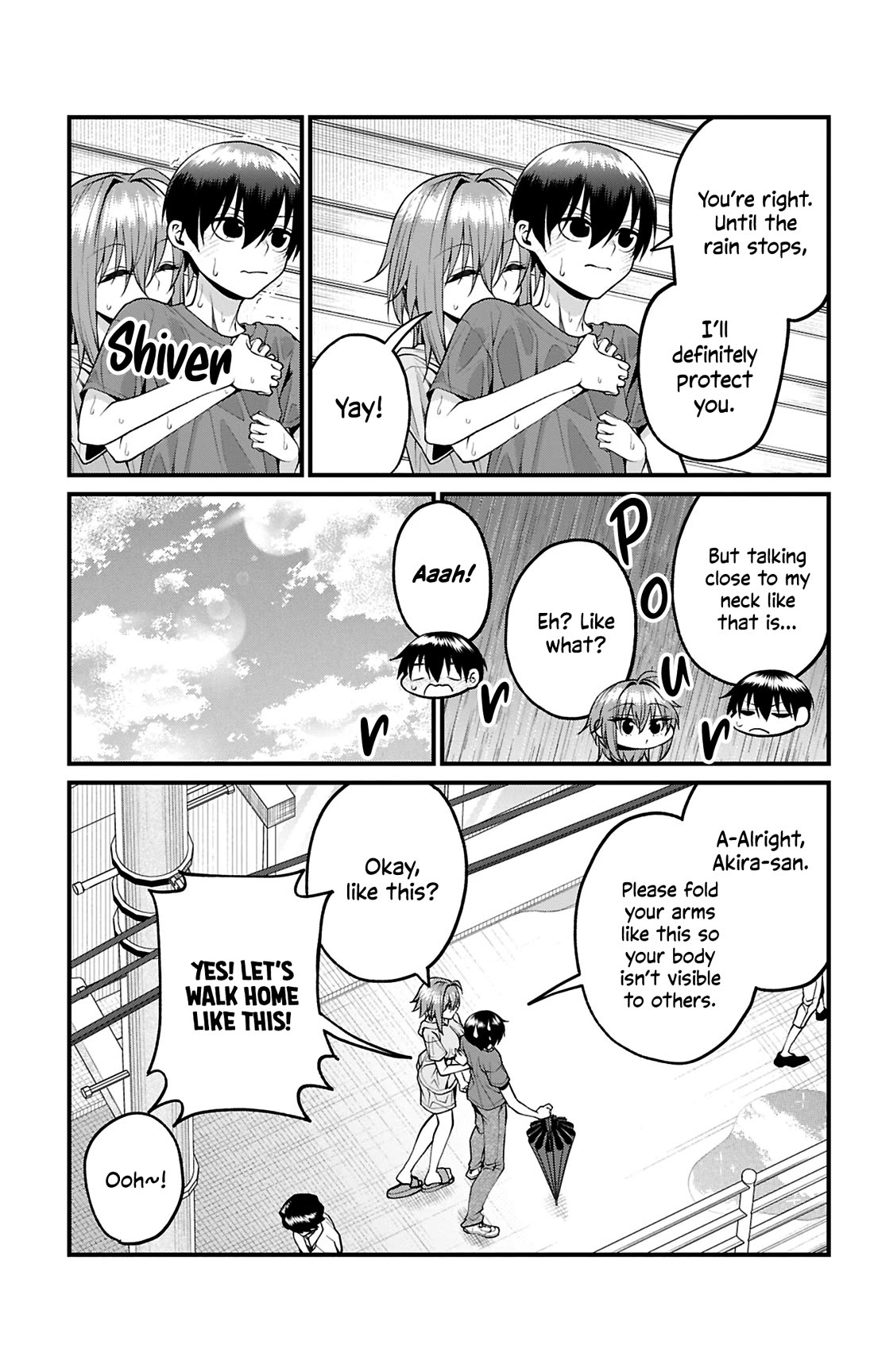 Akanabe-sensei Doesn't Know about Embarrassment Chapter 40 page 14 - Chapter 40: Sensei and Rain