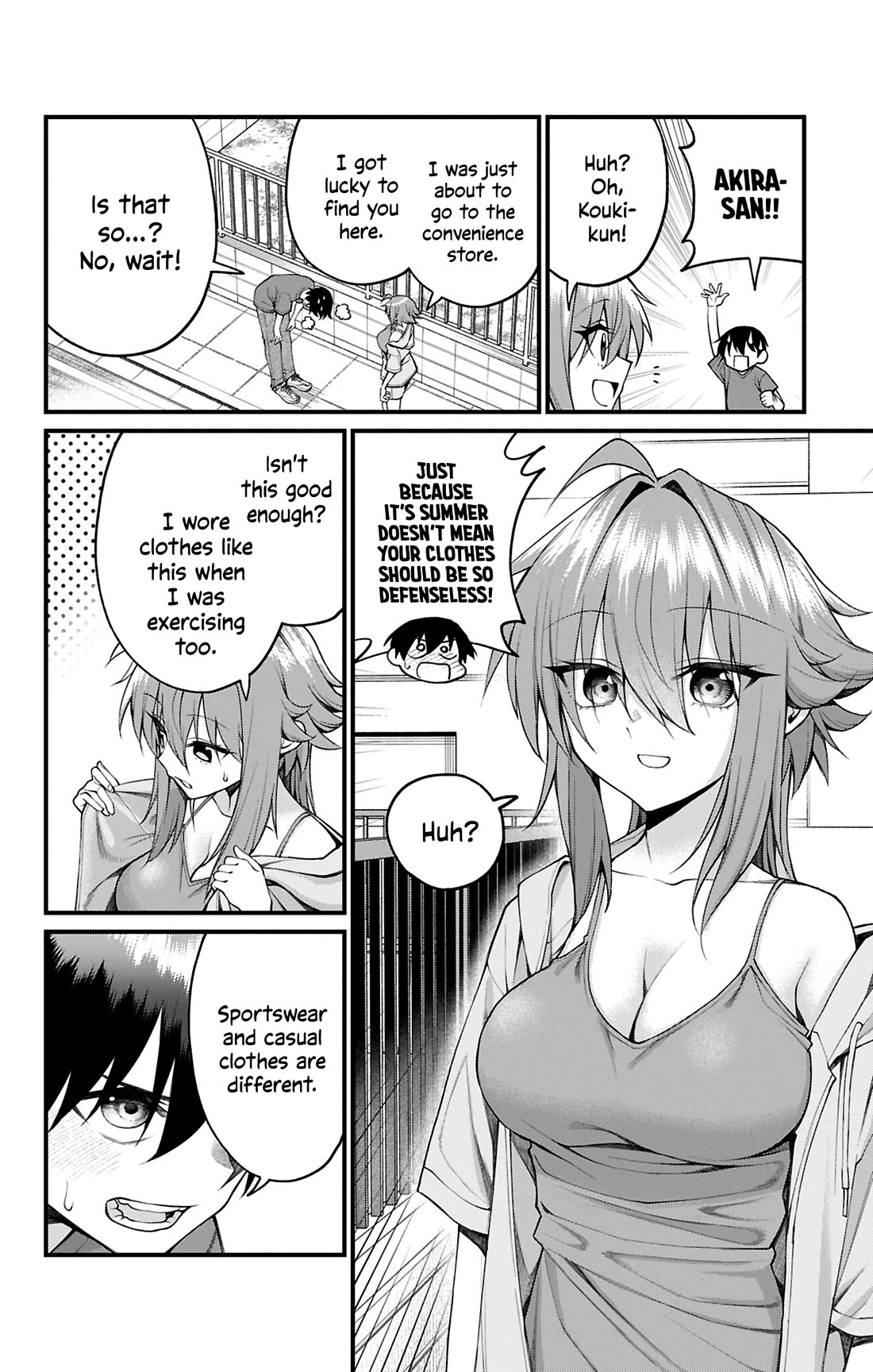 Akanabe-sensei Doesn't Know about Embarrassment Chapter 40 page 3 - Chapter 40: Sensei and Rain