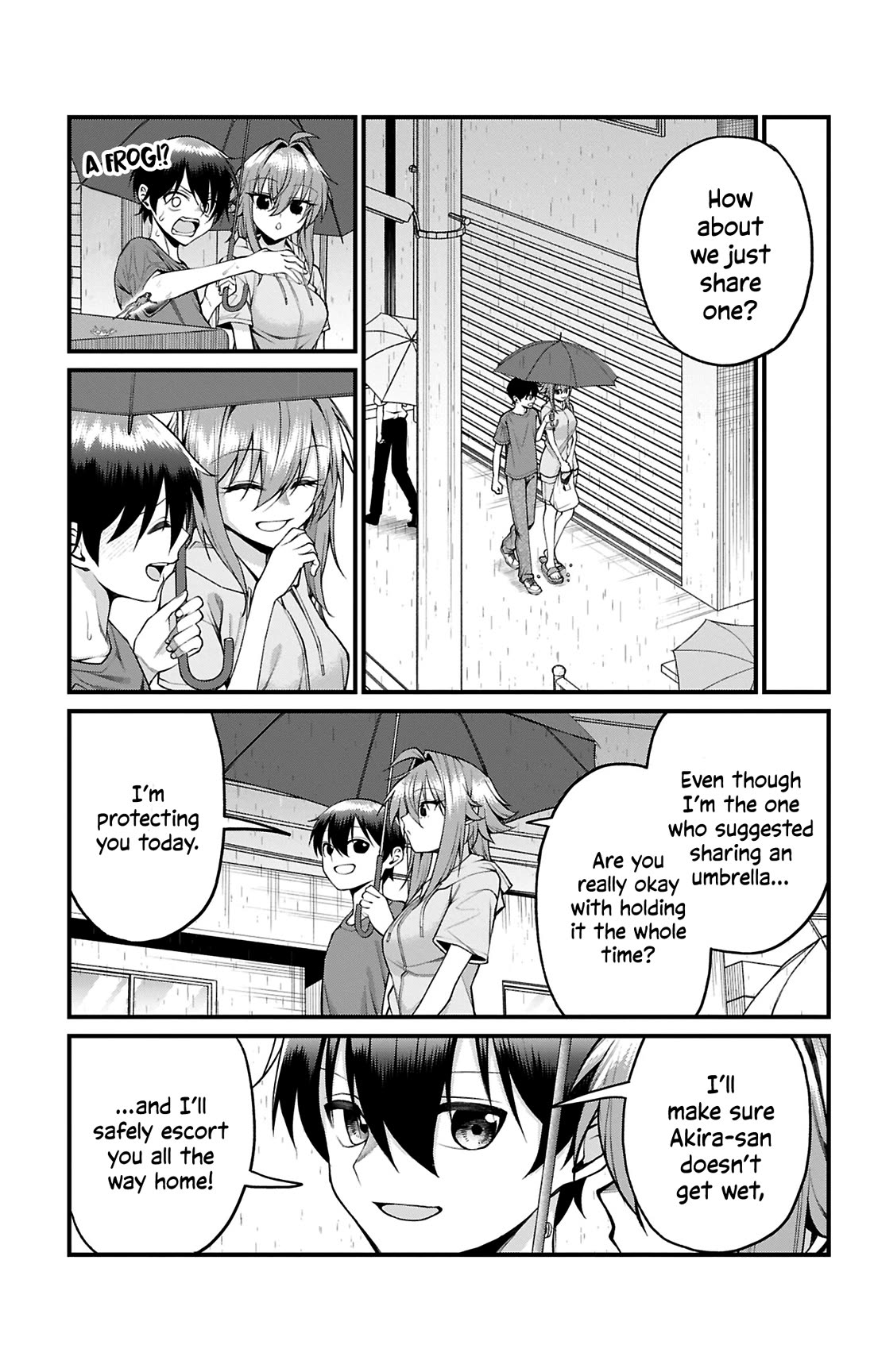 Akanabe-sensei Doesn't Know about Embarrassment Chapter 40 page 6 - Chapter 40: Sensei and Rain