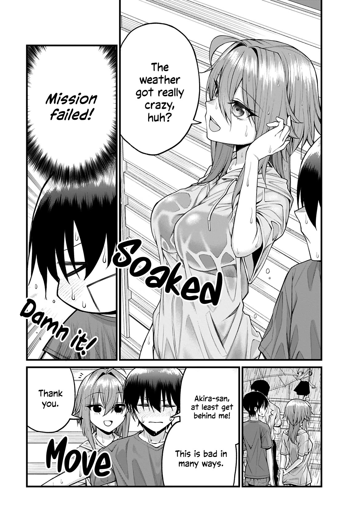 Akanabe-sensei Doesn't Know about Embarrassment Chapter 40 page 8 - Chapter 40: Sensei and Rain