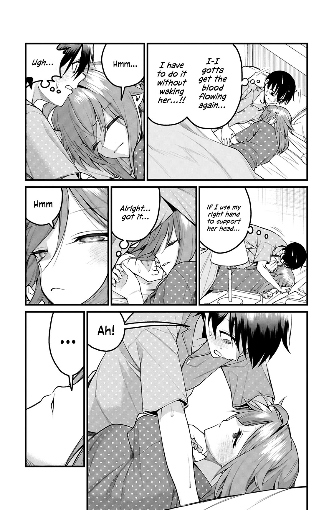 Akanabe-sensei Doesn't Know about Embarrassment Chapter 43 page 10 - Chapter 43: Sensei and Sleeping Together