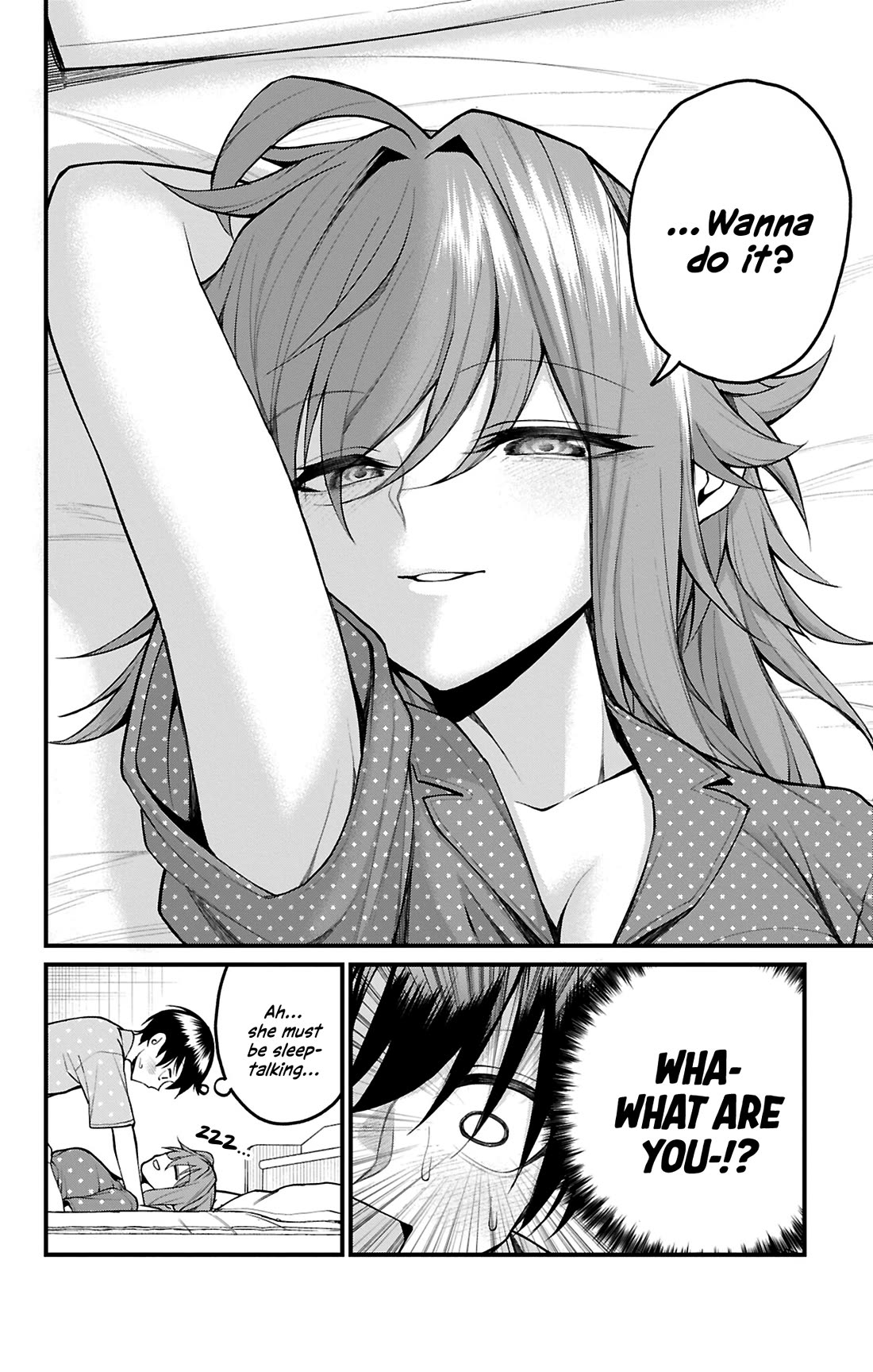 Akanabe-sensei Doesn't Know about Embarrassment Chapter 43 page 11 - Chapter 43: Sensei and Sleeping Together
