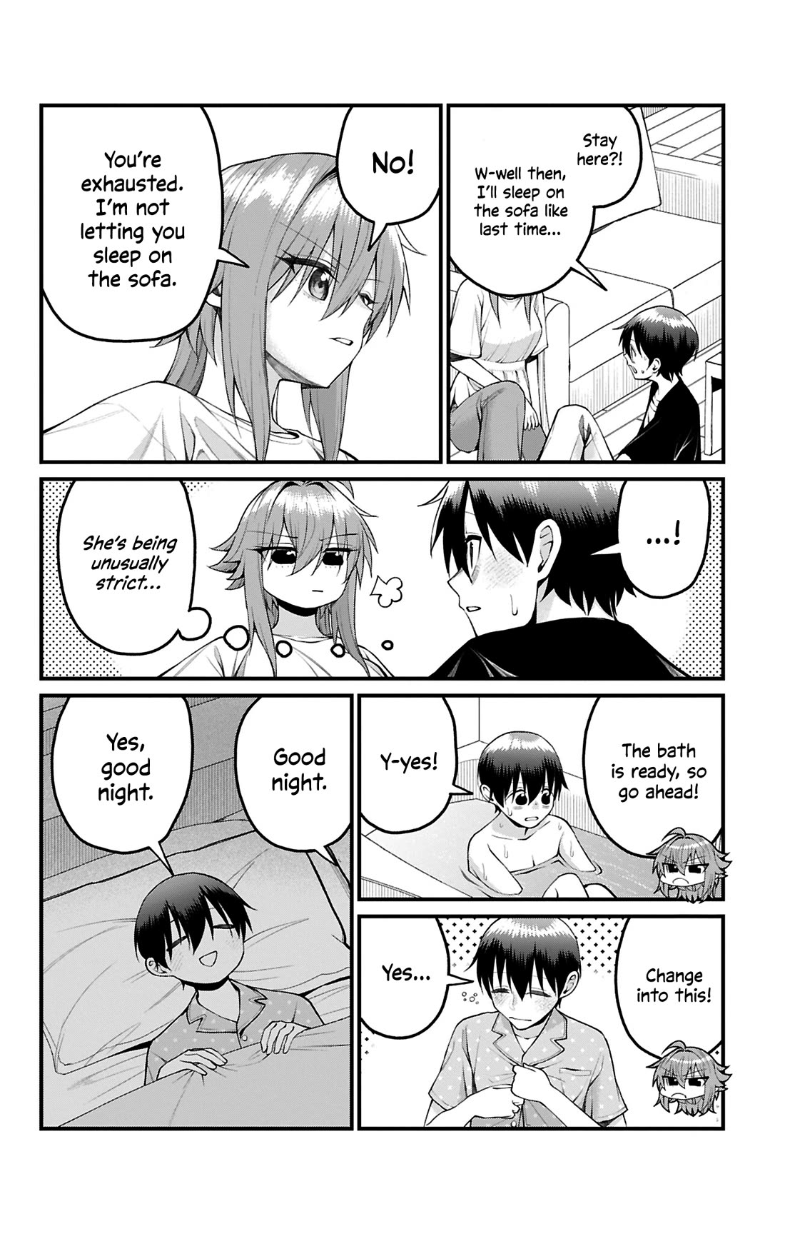 Akanabe-sensei Doesn't Know about Embarrassment Chapter 43 page 5 - Chapter 43: Sensei and Sleeping Together