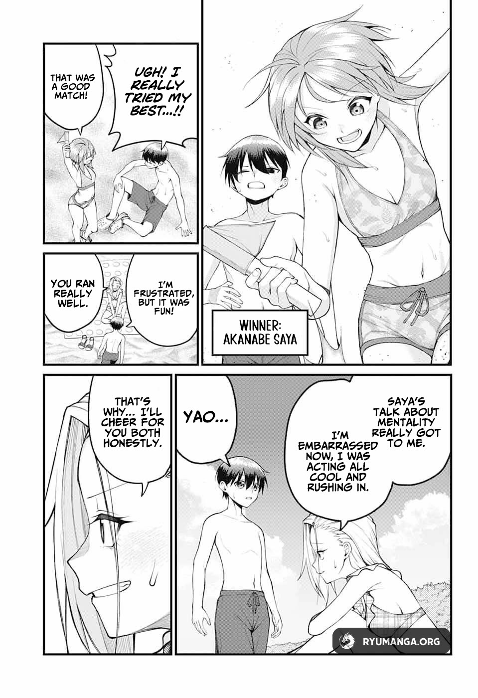 Akanabe-sensei Doesn't Know about Embarrassment Chapter 45 page 9 - Chapter 45