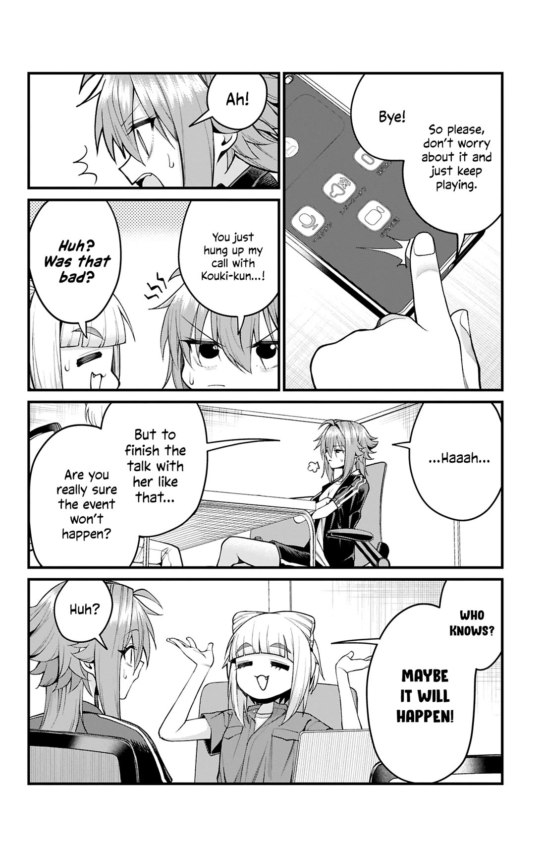Akanabe-sensei Doesn't Know about Embarrassment Chapter 46 page 11 - Chapter 46: Ena-chan and Hyakumonogatari