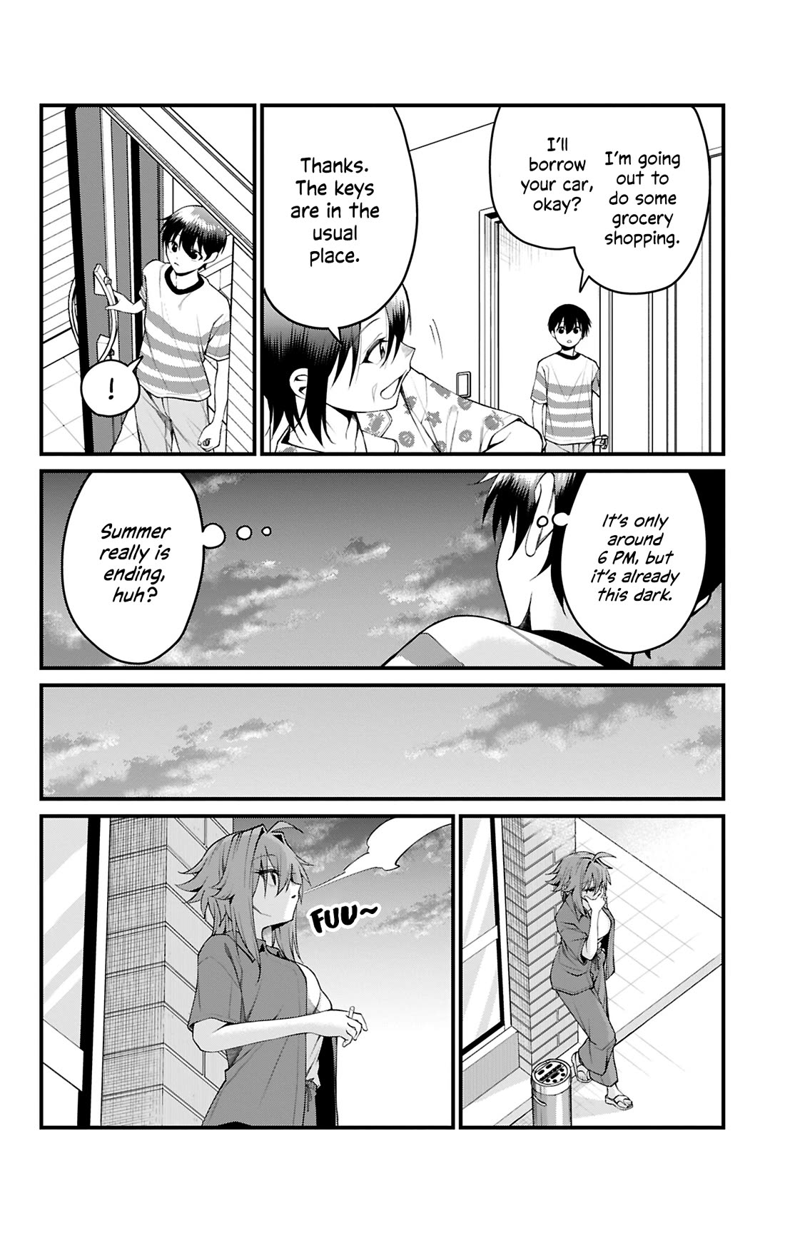 Akanabe-sensei Doesn't Know about Embarrassment Chapter 47 page 9 - Chapter 47: Sensei and the End of Summer