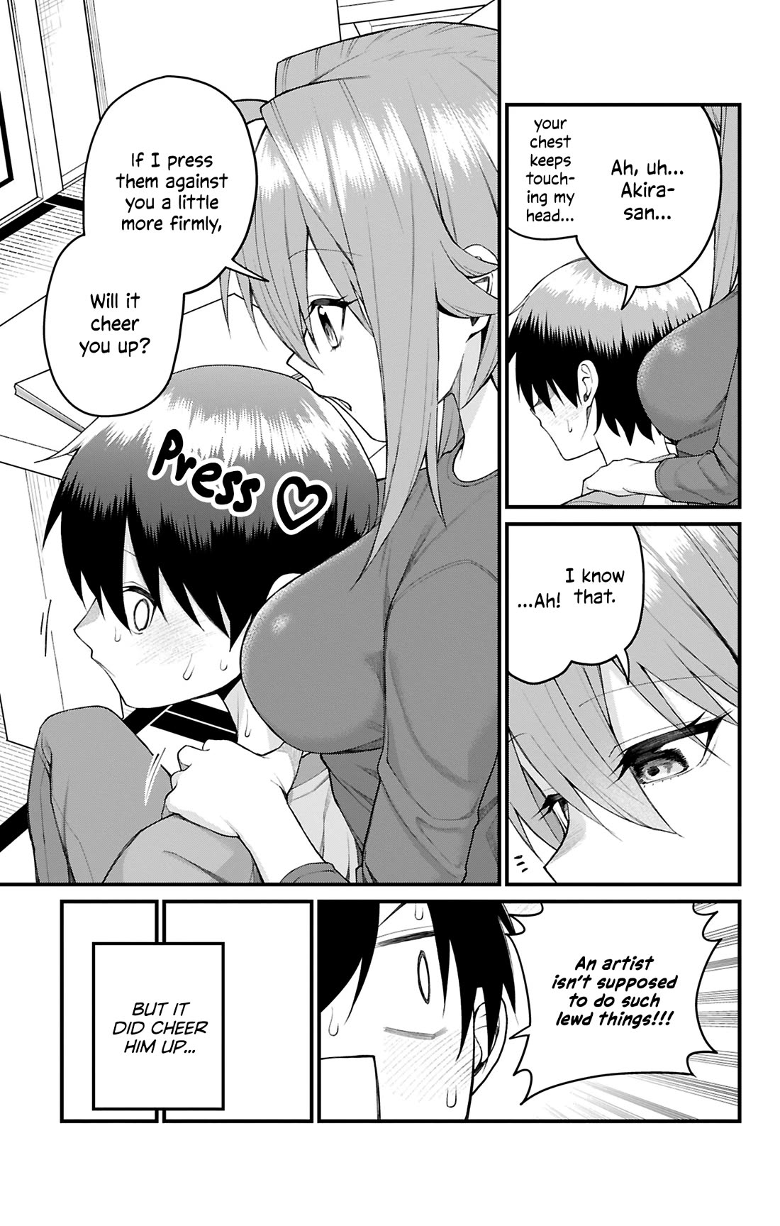 Akanabe-sensei Doesn't Know about Embarrassment Chapter 48 page 12 - Chapter 48: Sensei and Role Reversal