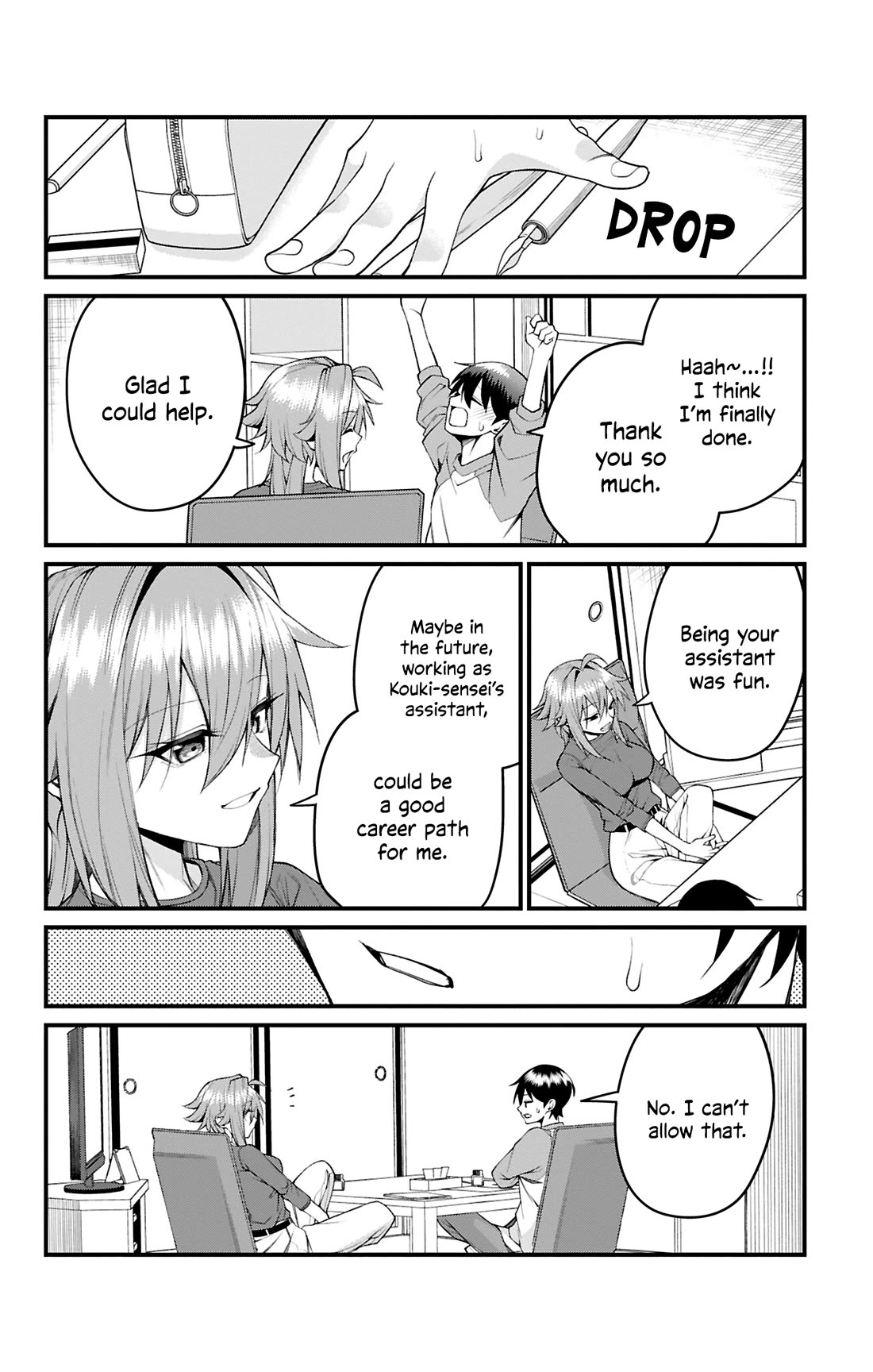 Akanabe-sensei Doesn't Know about Embarrassment Chapter 48 page 13 - Chapter 48: Sensei and Role Reversal