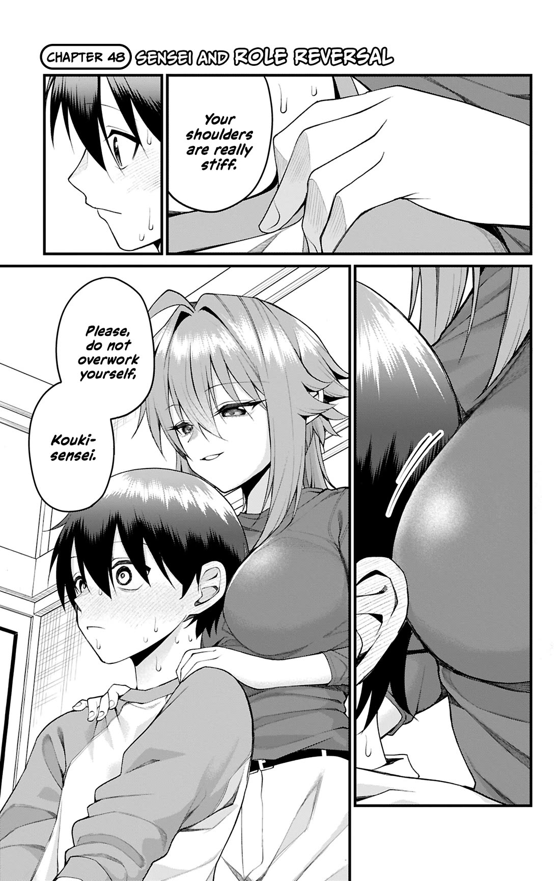 Akanabe-sensei Doesn't Know about Embarrassment Chapter 48 page 2 - Chapter 48: Sensei and Role Reversal