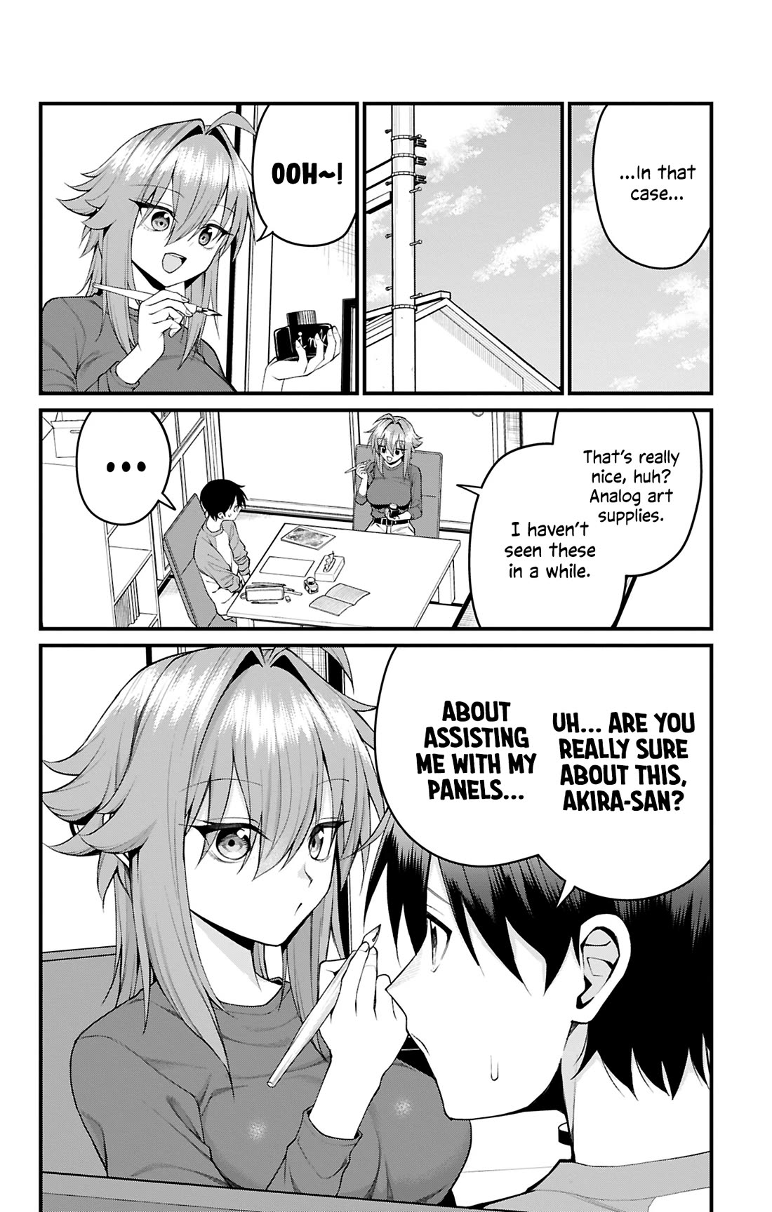 Akanabe-sensei Doesn't Know about Embarrassment Chapter 48 page 5 - Chapter 48: Sensei and Role Reversal