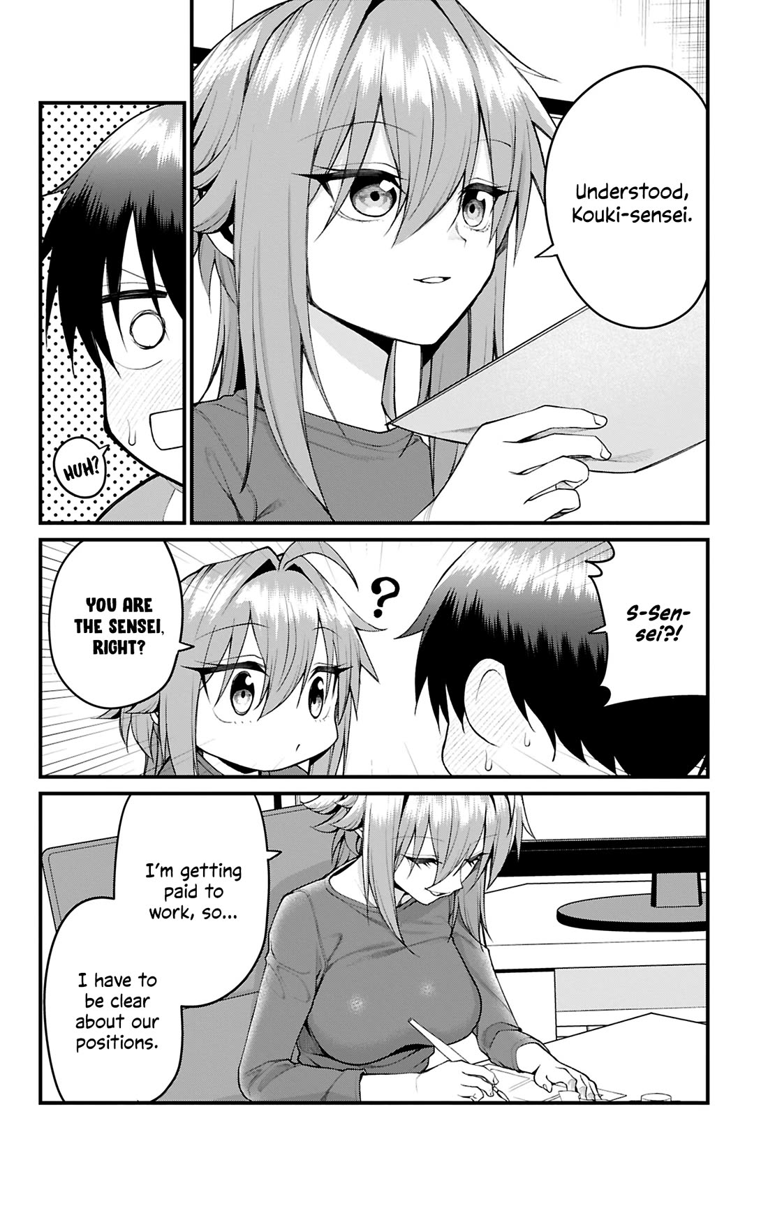 Akanabe-sensei Doesn't Know about Embarrassment Chapter 48 page 7 - Chapter 48: Sensei and Role Reversal