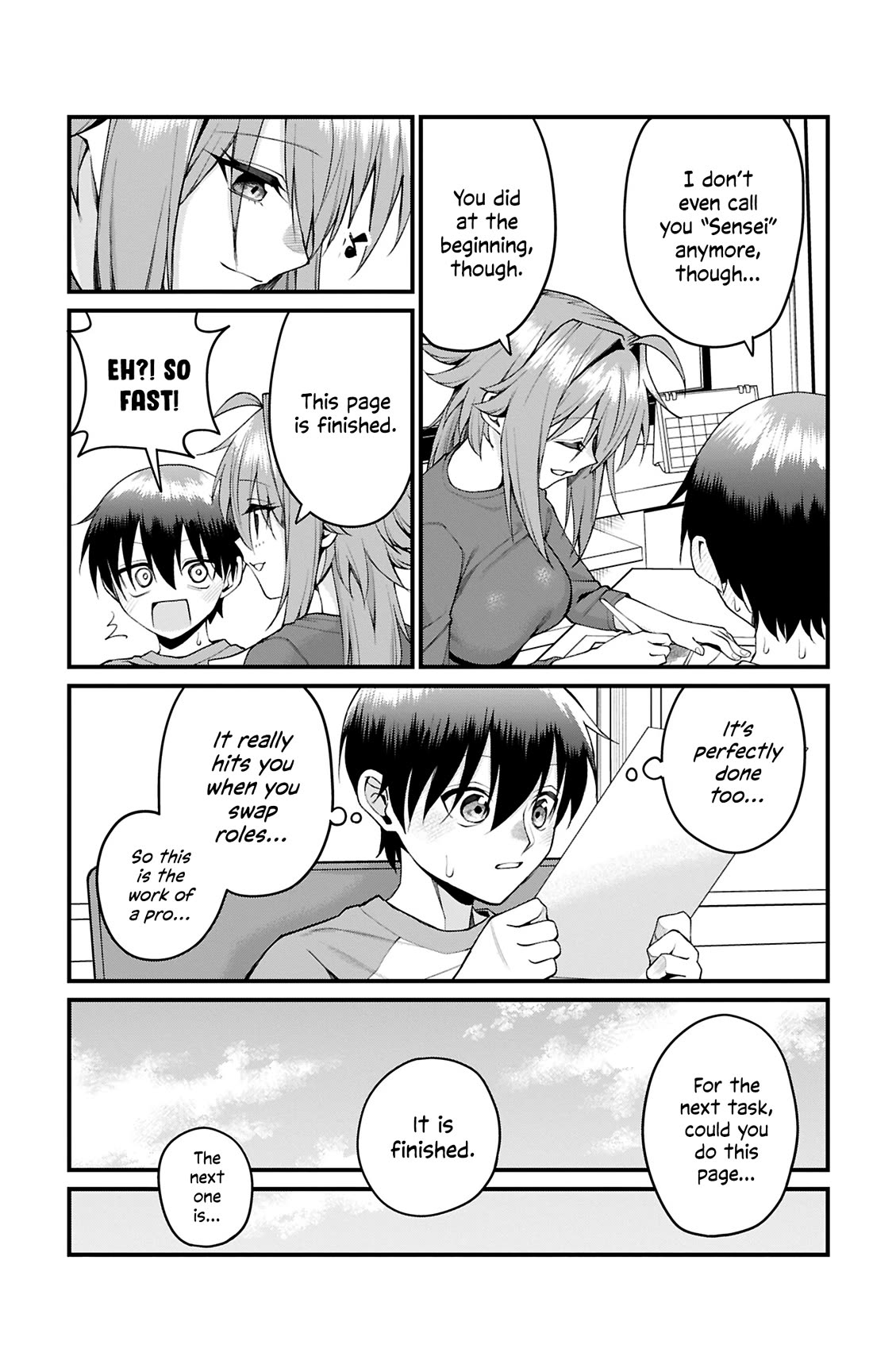 Akanabe-sensei Doesn't Know about Embarrassment Chapter 48 page 8 - Chapter 48: Sensei and Role Reversal