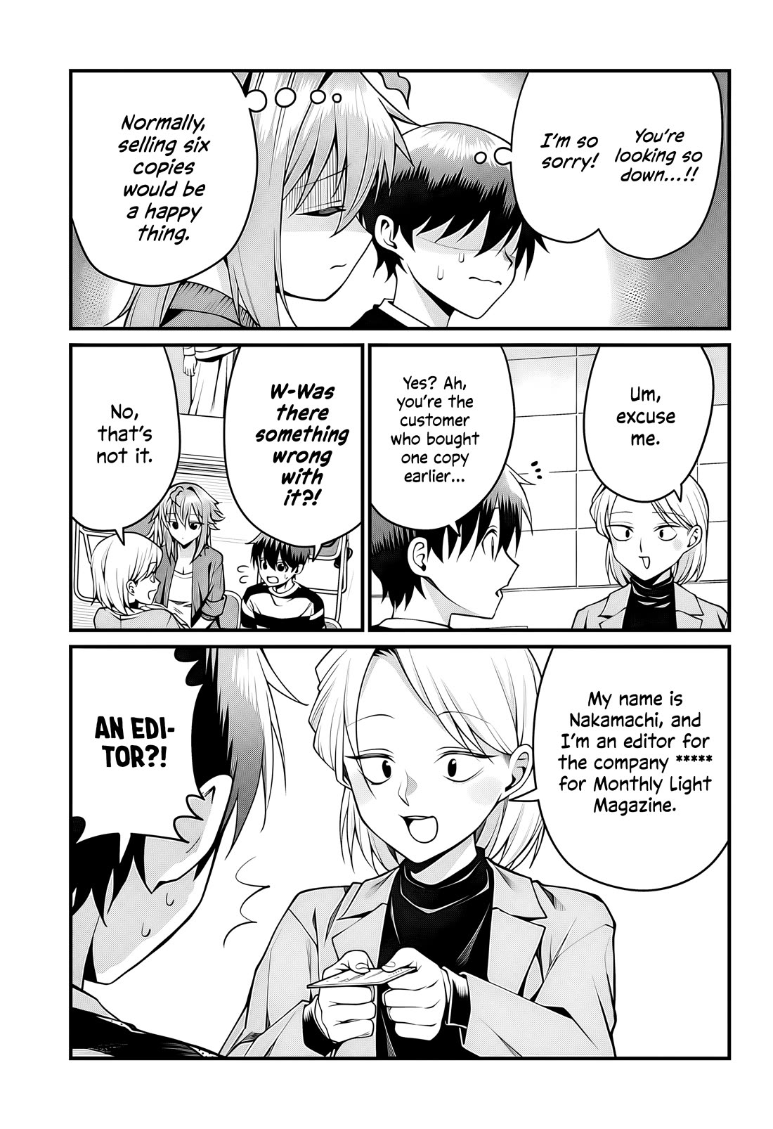 Akanabe-sensei Doesn't Know about Embarrassment Chapter 49 page 12 - Chapter 49: Kouki Sakieda's Convention