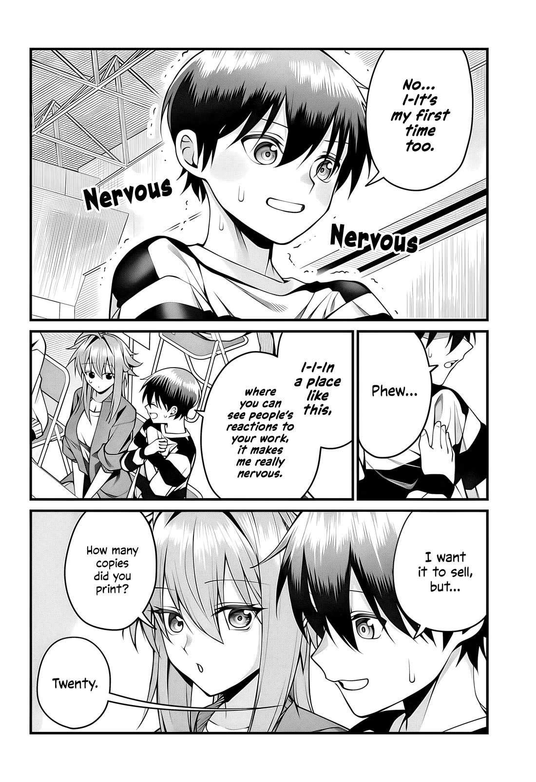 Akanabe-sensei Doesn't Know about Embarrassment Chapter 49 page 5 - Chapter 49: Kouki Sakieda's Convention