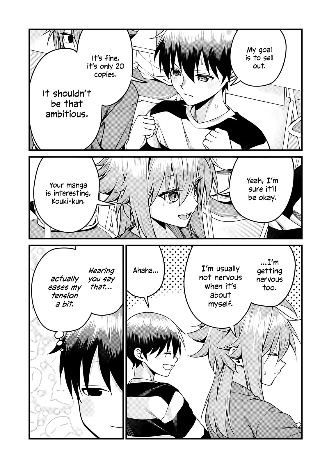Akanabe-sensei Doesn't Know about Embarrassment Chapter 49 page 6 - Chapter 49: Kouki Sakieda's Convention