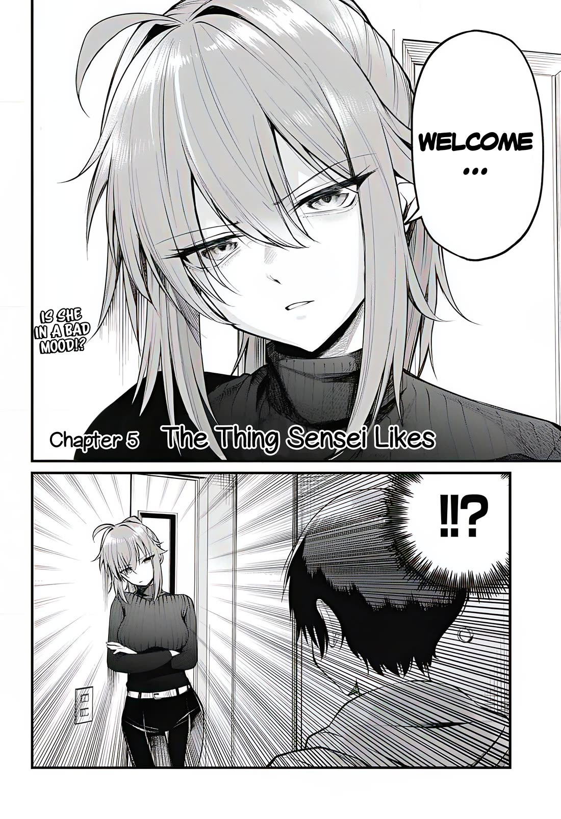 Akanabe-sensei Doesn't Know about Embarrassment Chapter 5 page 2 - Chapter 5: The Thing Sensei Likes