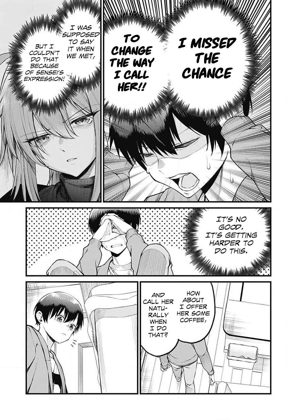 Akanabe-sensei Doesn't Know about Embarrassment Chapter 5 page 7 - Chapter 5: The Thing Sensei Likes