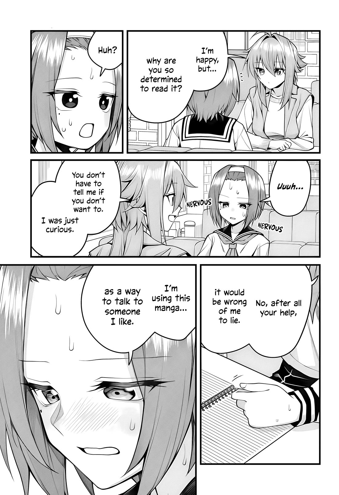 Akanabe-sensei Doesn't Know about Embarrassment Chapter 50 page 10 - Chapter 50: Sensei and the High School Girl