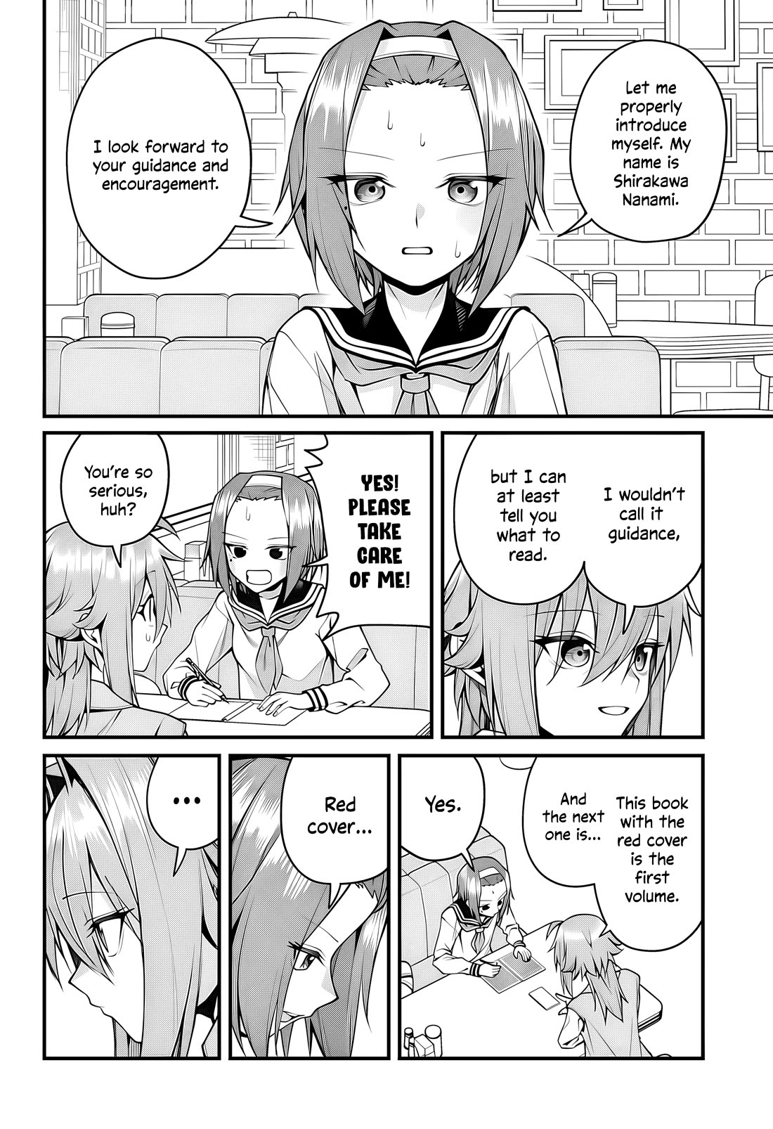 Akanabe-sensei Doesn't Know about Embarrassment Chapter 50 page 9 - Chapter 50: Sensei and the High School Girl