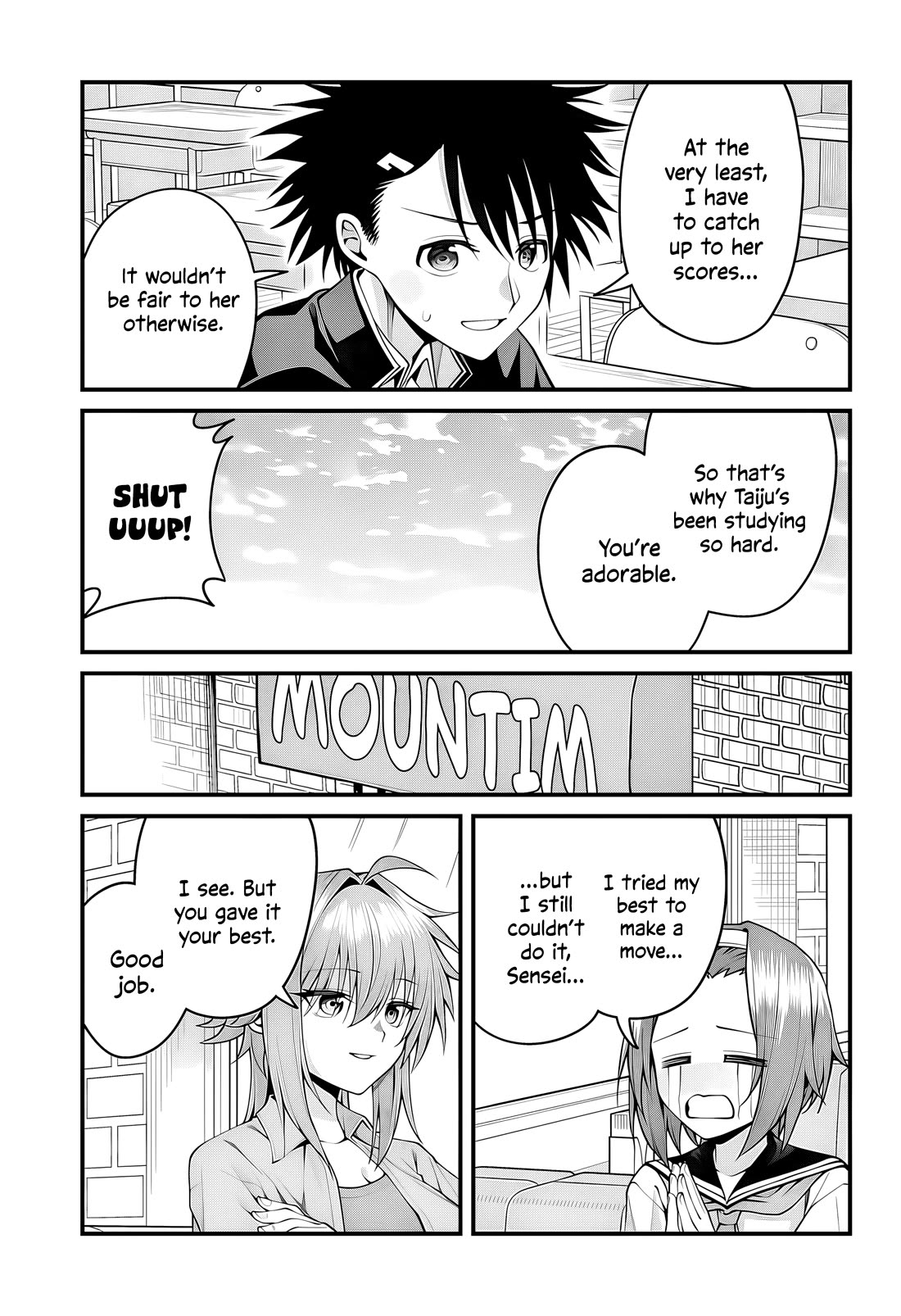 Akanabe-sensei Doesn't Know about Embarrassment Chapter 51 page 12 - Chapter 51: Shirakawa Nanami's Challenge