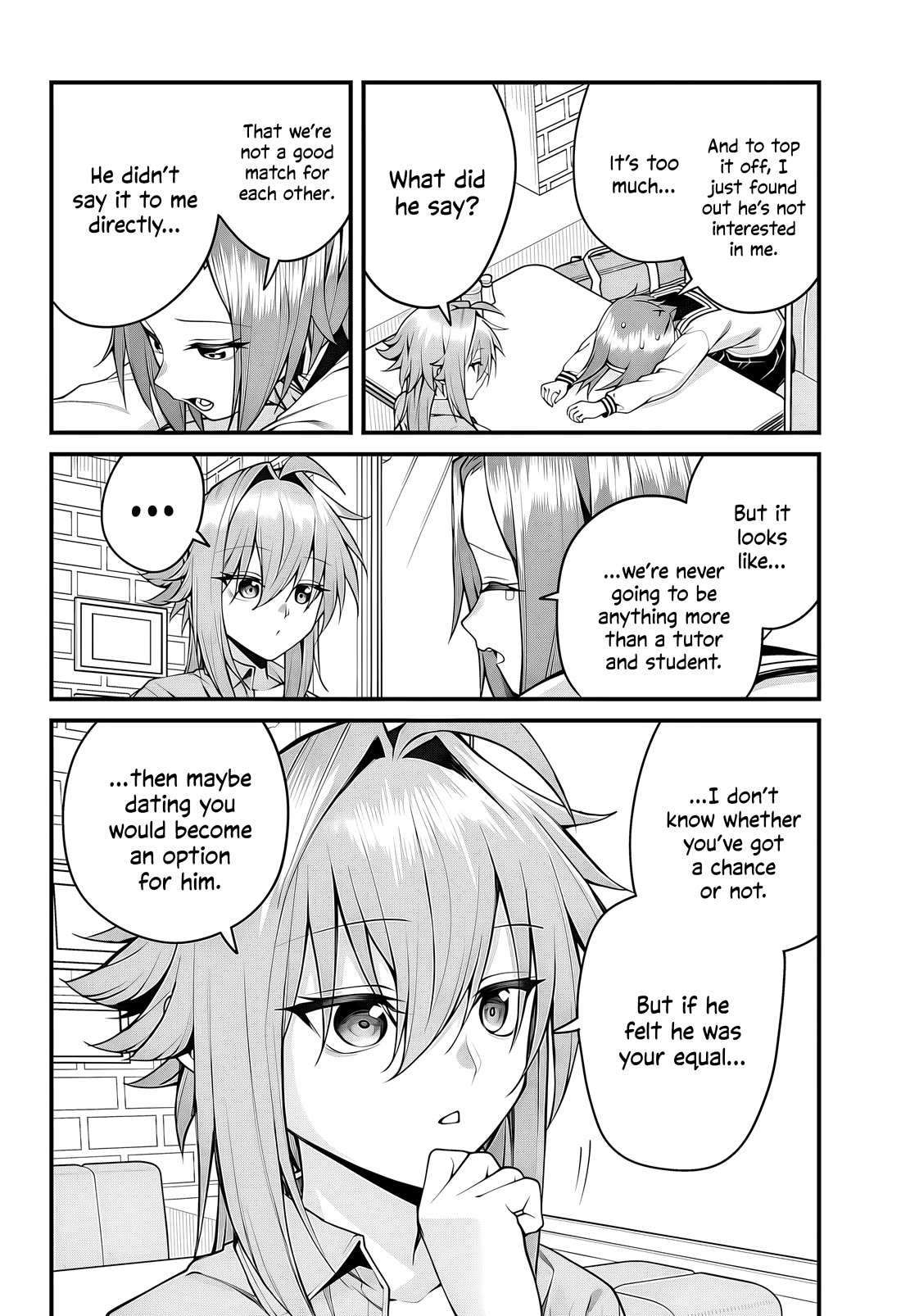Akanabe-sensei Doesn't Know about Embarrassment Chapter 51 page 13 - Chapter 51: Shirakawa Nanami's Challenge