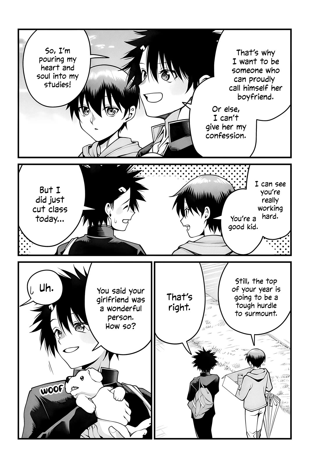Akanabe-sensei Doesn't Know about Embarrassment Chapter 52 page 10 - Chapter 52: Sakieda Kouki and Sagiyama Taiju