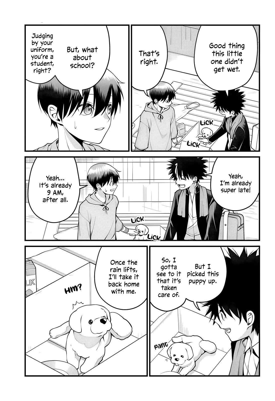 Akanabe-sensei Doesn't Know about Embarrassment Chapter 52 page 5 - Chapter 52: Sakieda Kouki and Sagiyama Taiju