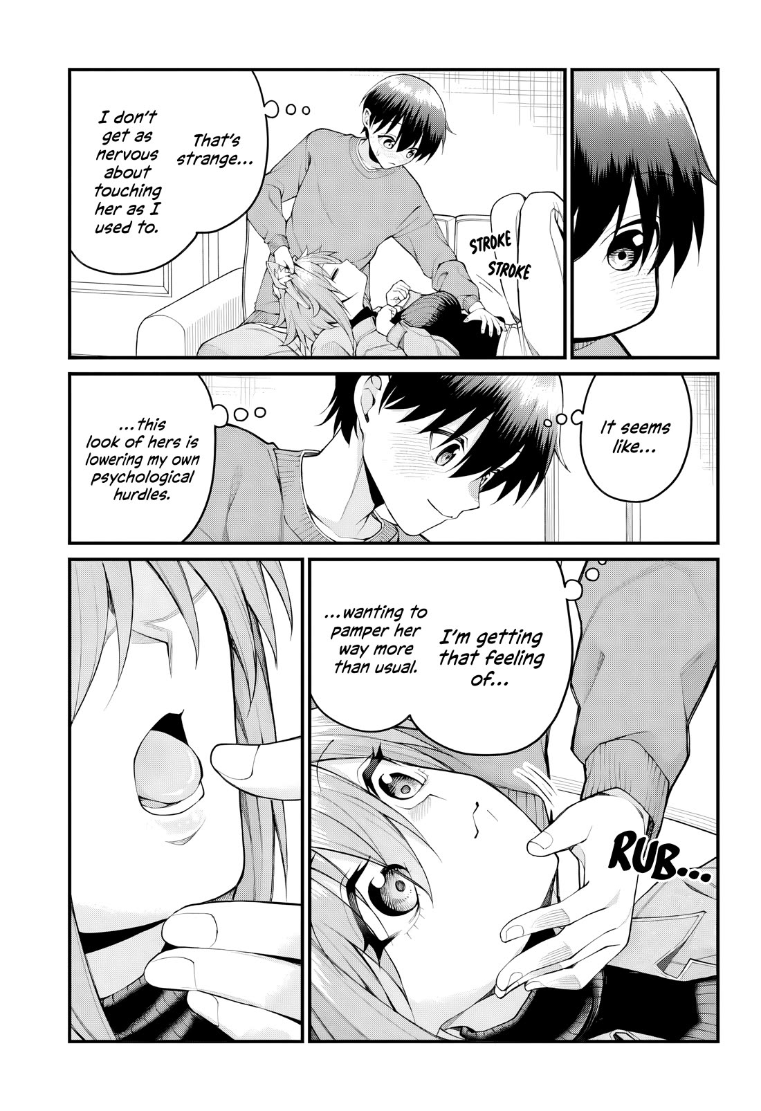 Akanabe-sensei Doesn't Know about Embarrassment Chapter 53 page 12 - Chapter 53: Sakieda Kouki and A Dog